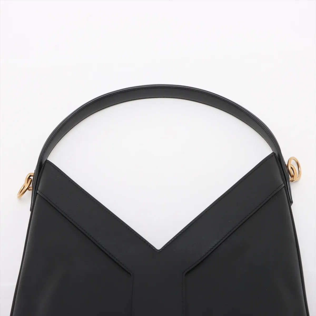Bucket Bag, Leather, 2-Way Shoulder Bag, Black, 840891 — view 6
