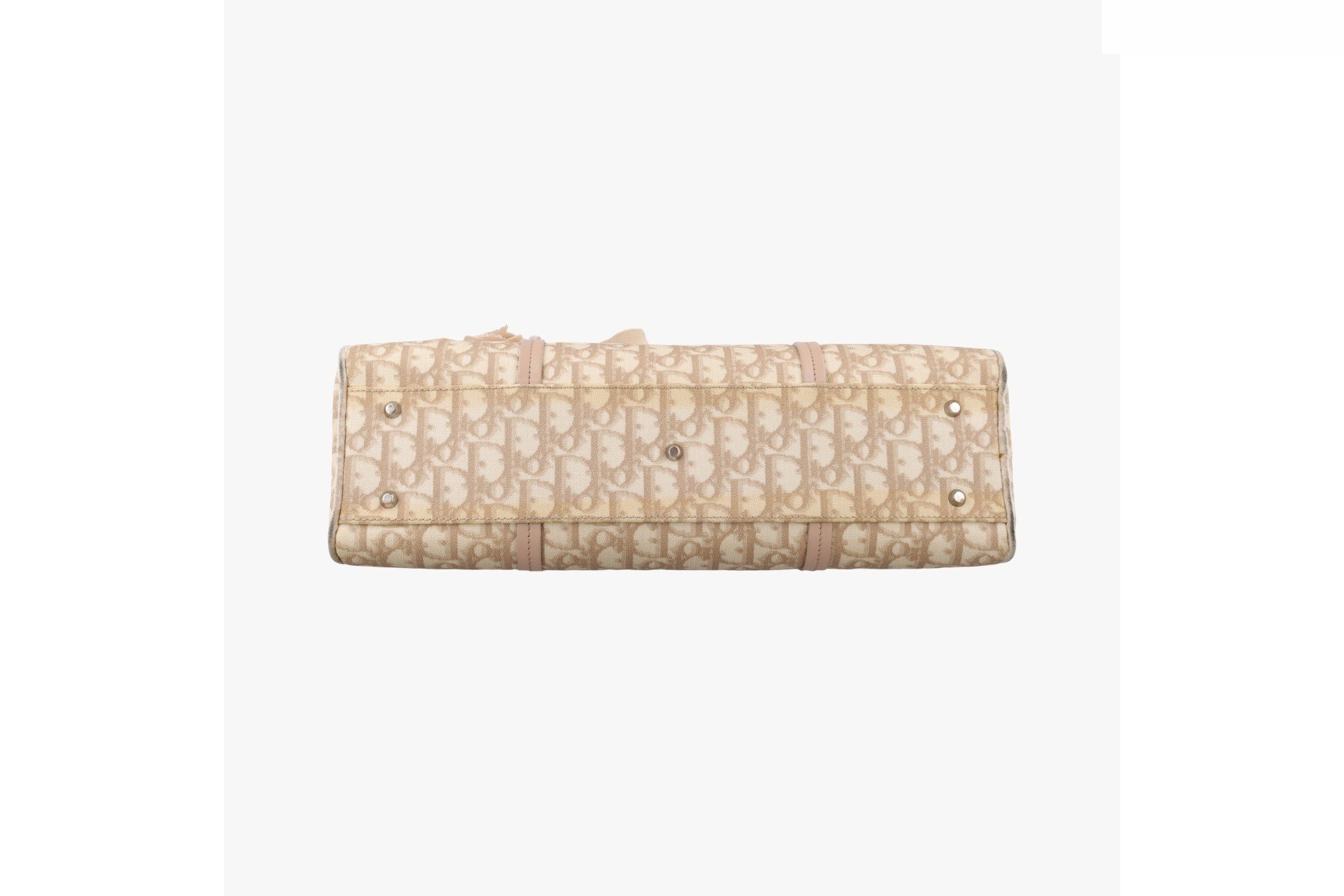 Romantic Trotter PVC Coated Canvas x Velour Beige x Pink — view 3