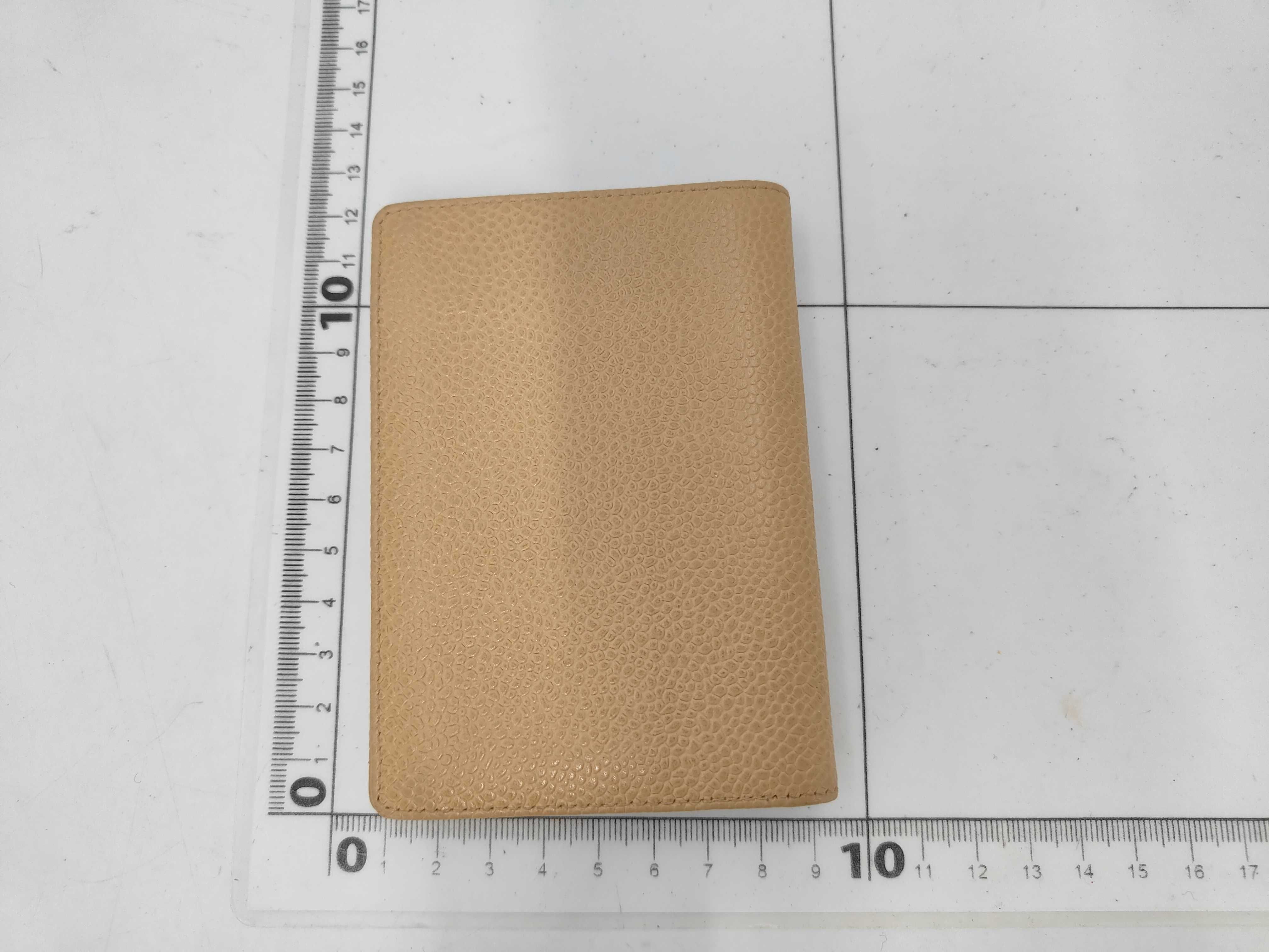 Caviar Skin Leather Card Case — view 2