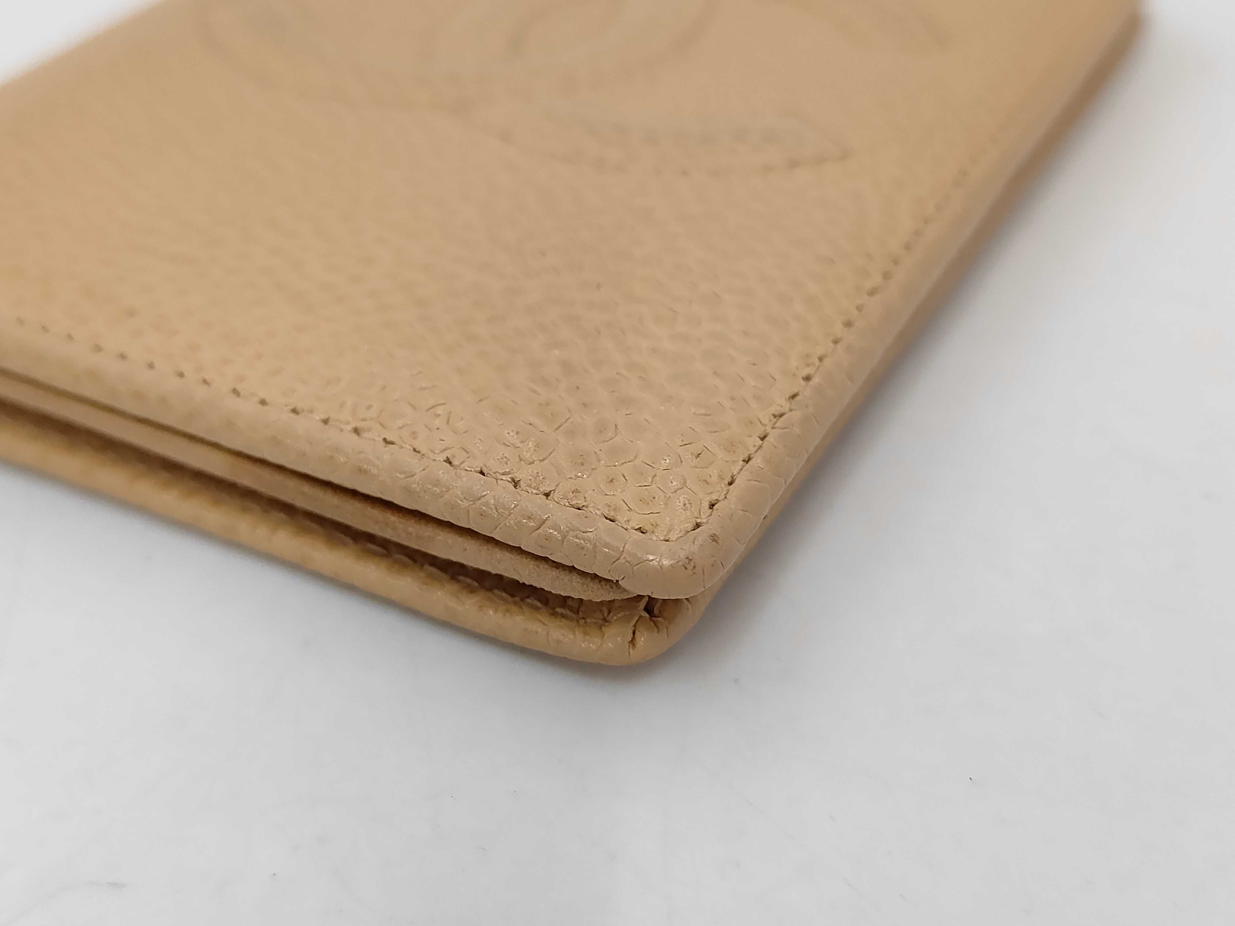 Caviar Skin Leather Card Case — view 3