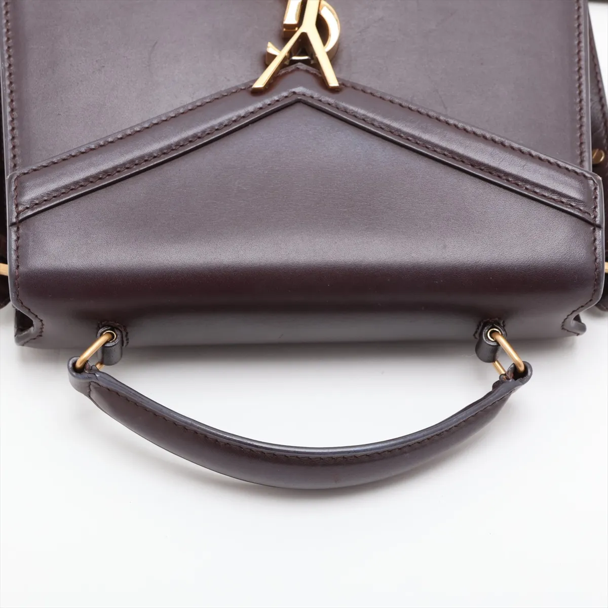 Cassandra 623930 Leather 2-Way Handbag, Bordeaux — view 5