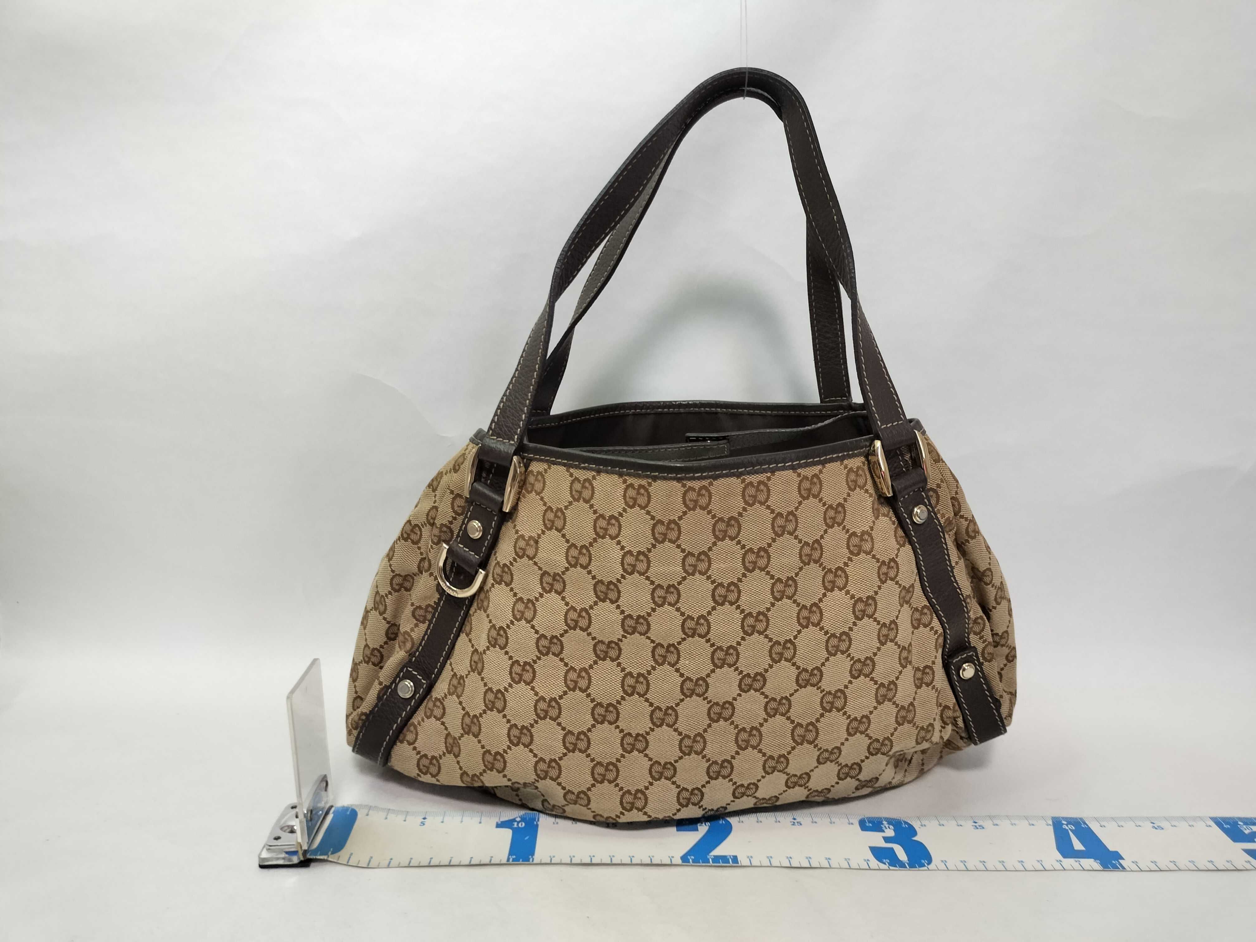 GG Canvas Abbey Handbag (Brown) — view 2