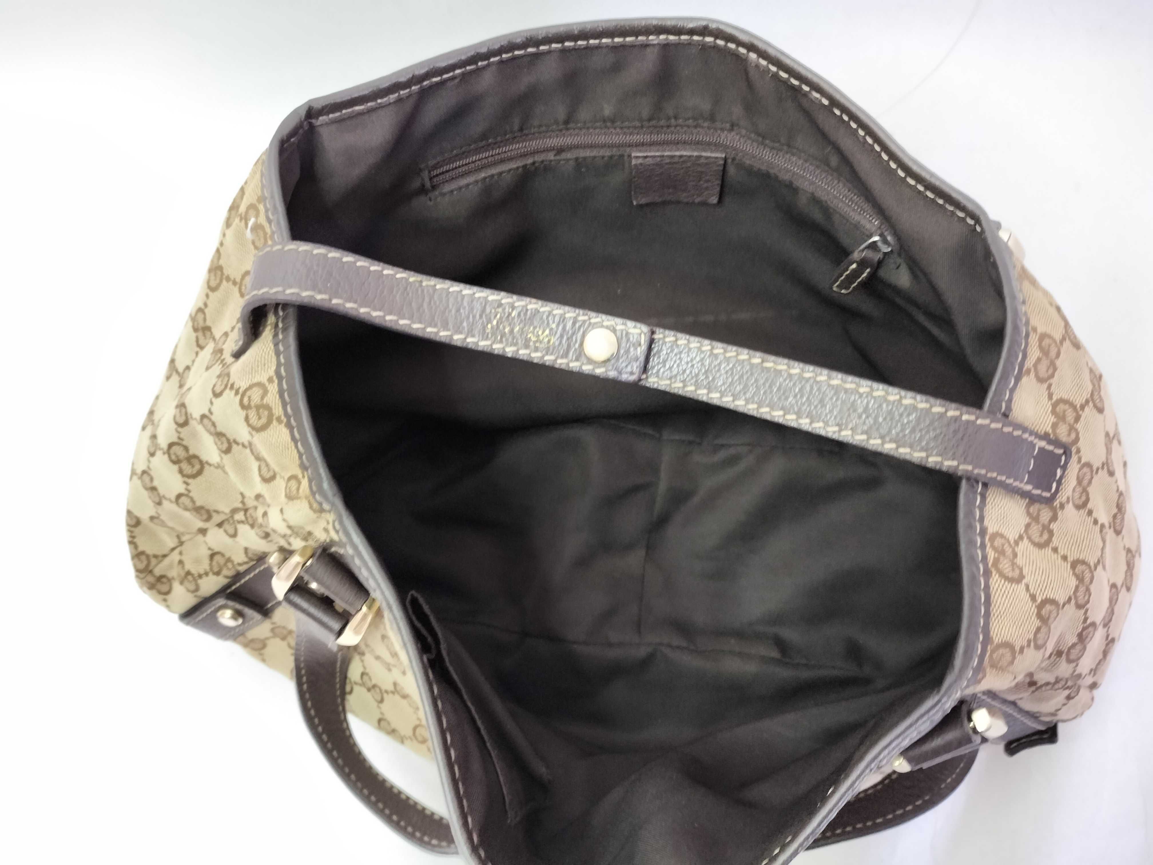 GG Canvas Abbey Handbag (Brown) — view 11