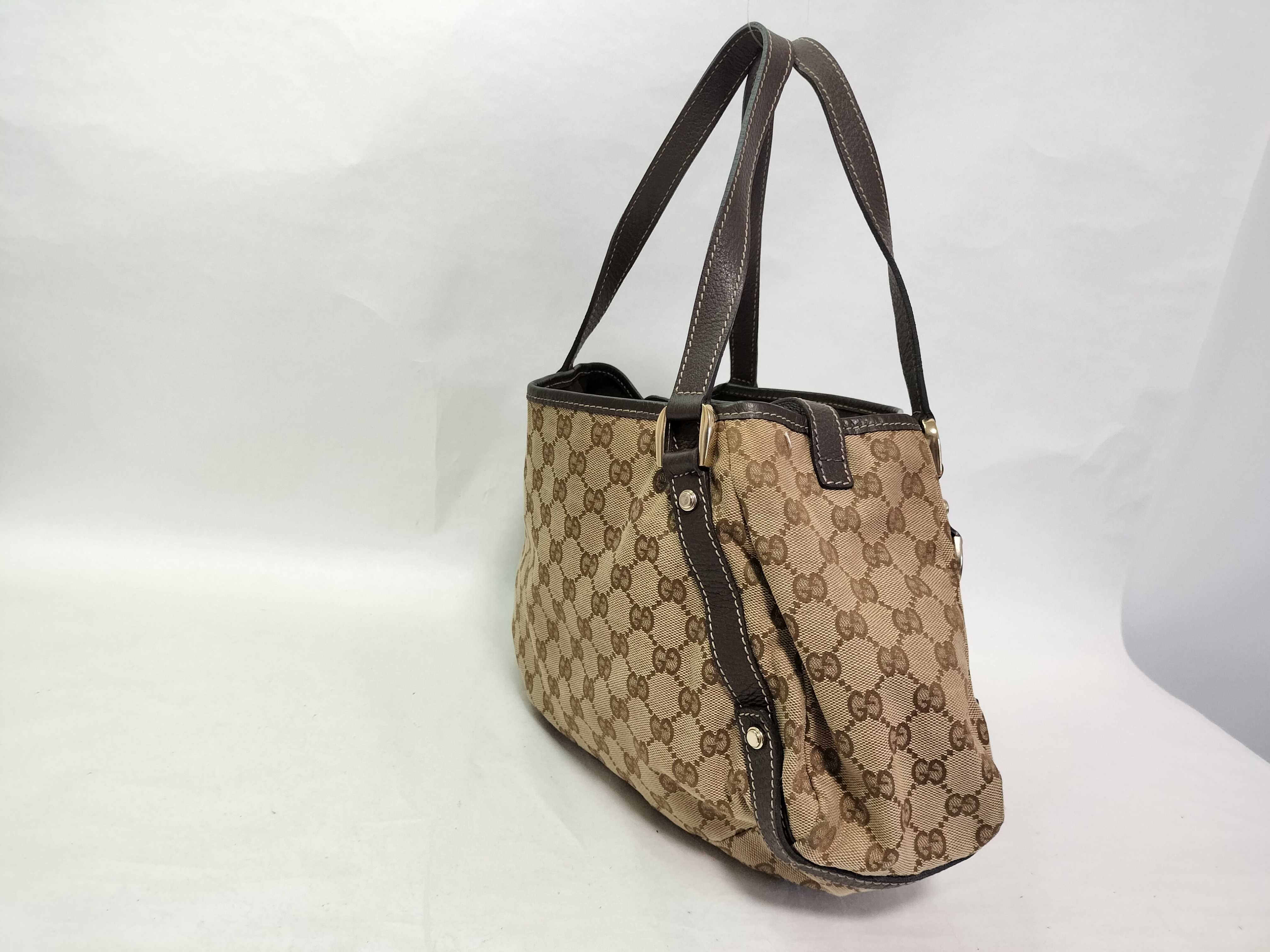 GG Canvas Abbey Handbag (Brown) — view 3