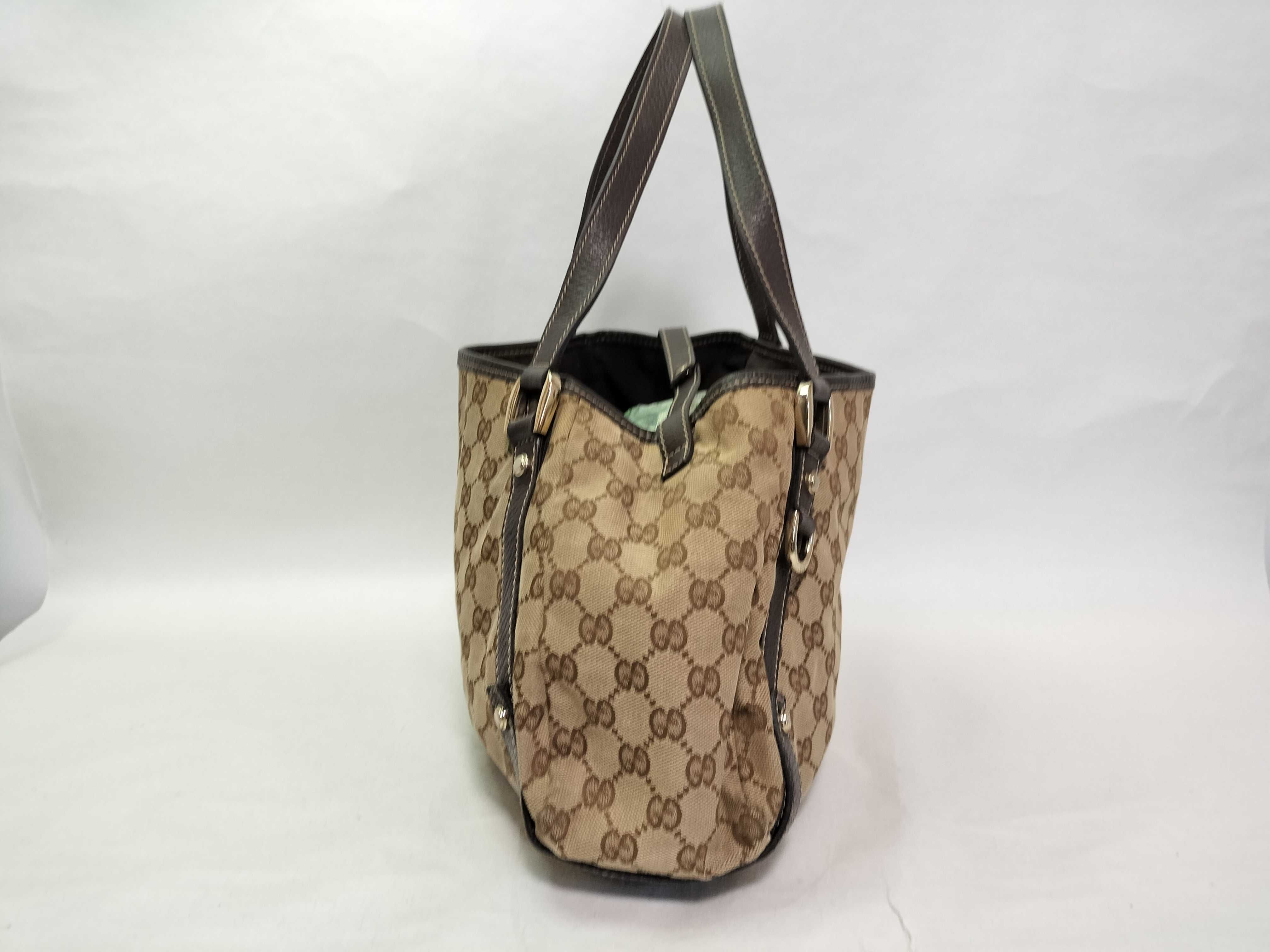 GG Canvas Abbey Handbag (Brown) — view 4