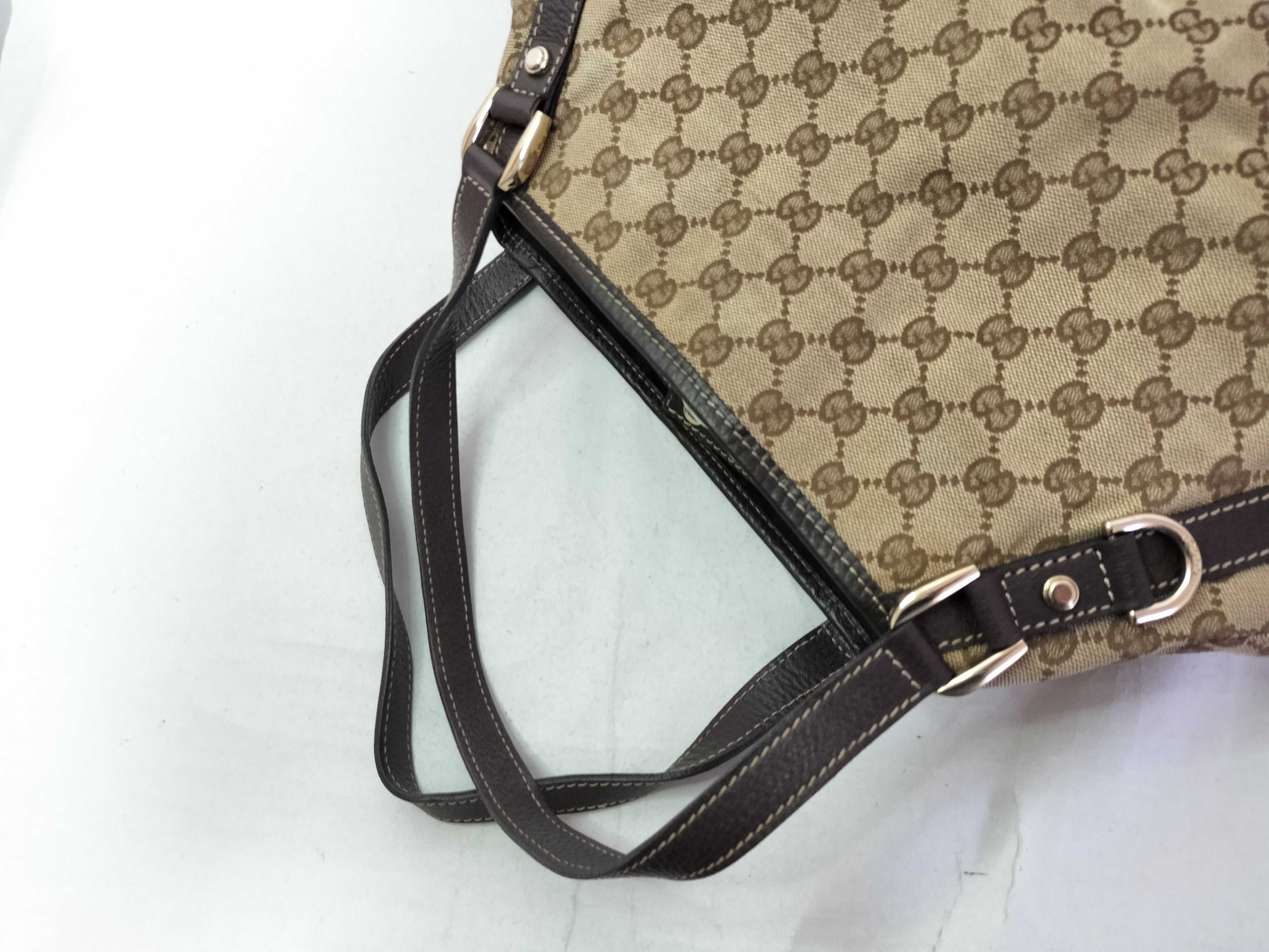 GG Canvas Abbey Handbag (Brown) — view 5