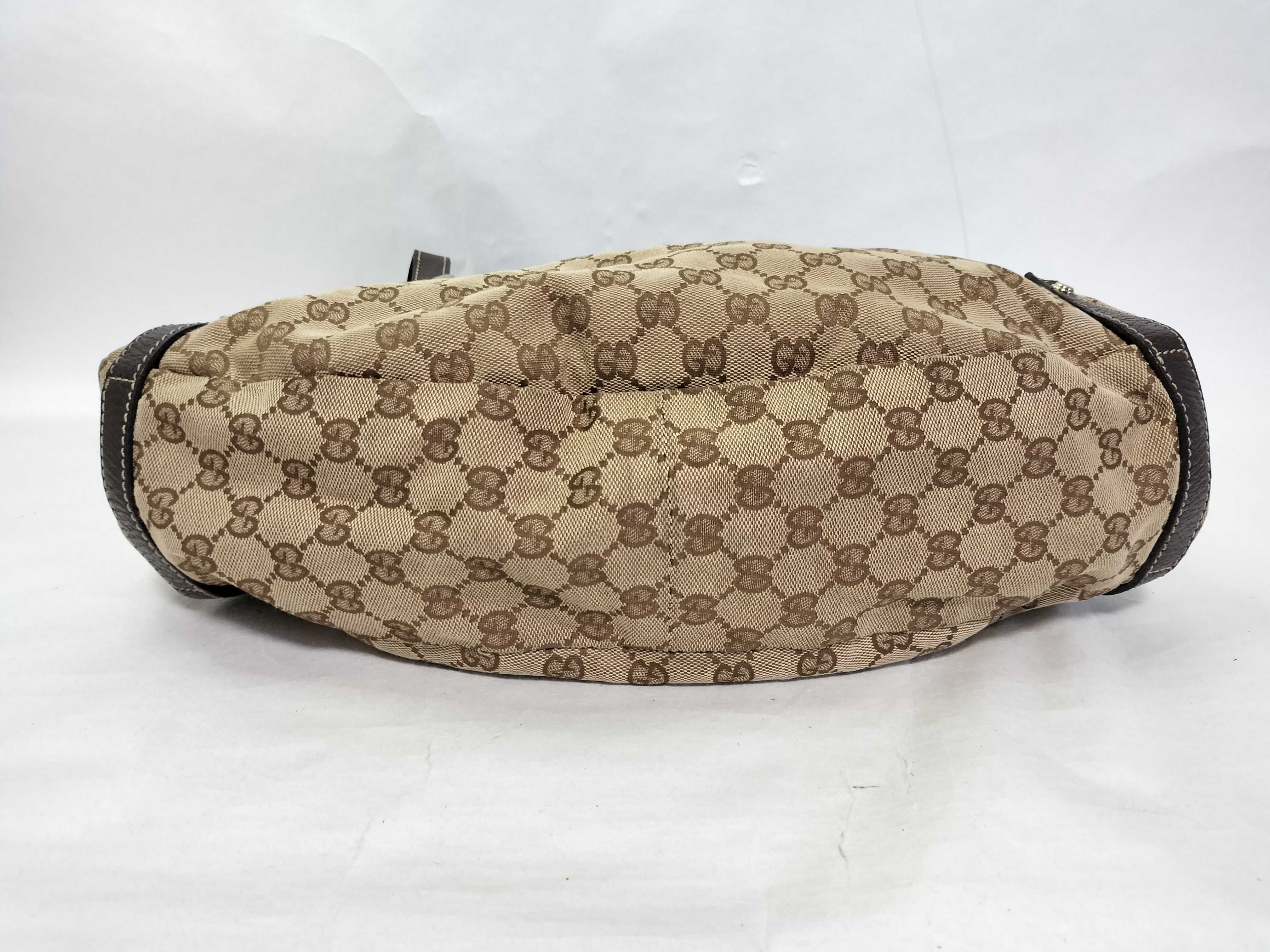 GG Canvas Abbey Handbag (Brown) — view 8