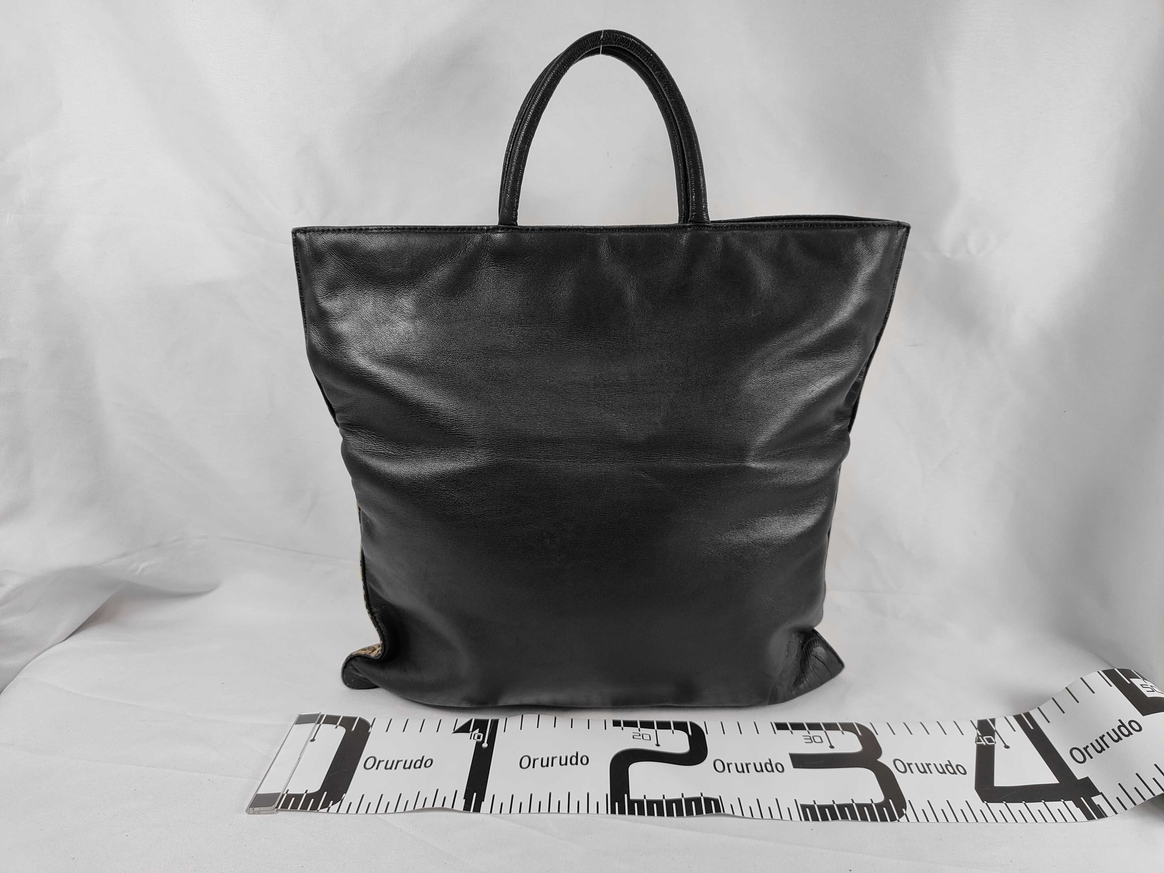 Leopard Print Handbag Anagram Handbag — view 2