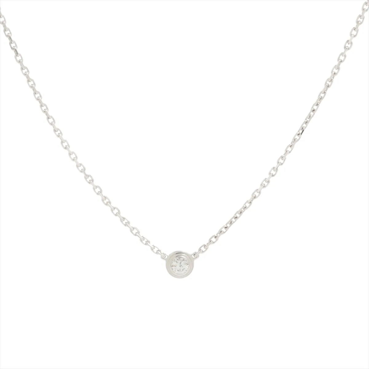 Damour XS Diamond Necklace, 750 (WG), 2.3g, OGK550
