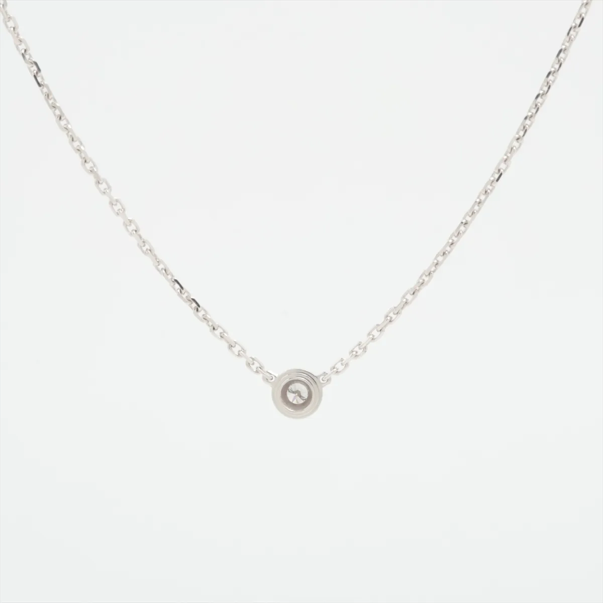 Damour XS Diamond Necklace, 750 (WG), 2.3g, OGK550 — view 2