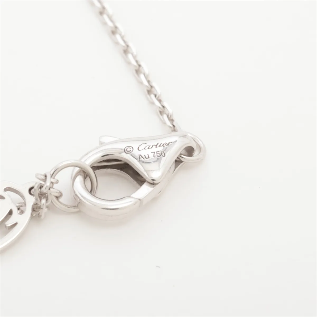 Damour XS Diamond Necklace, 750 (WG), 2.3g, OGK550 — view 4