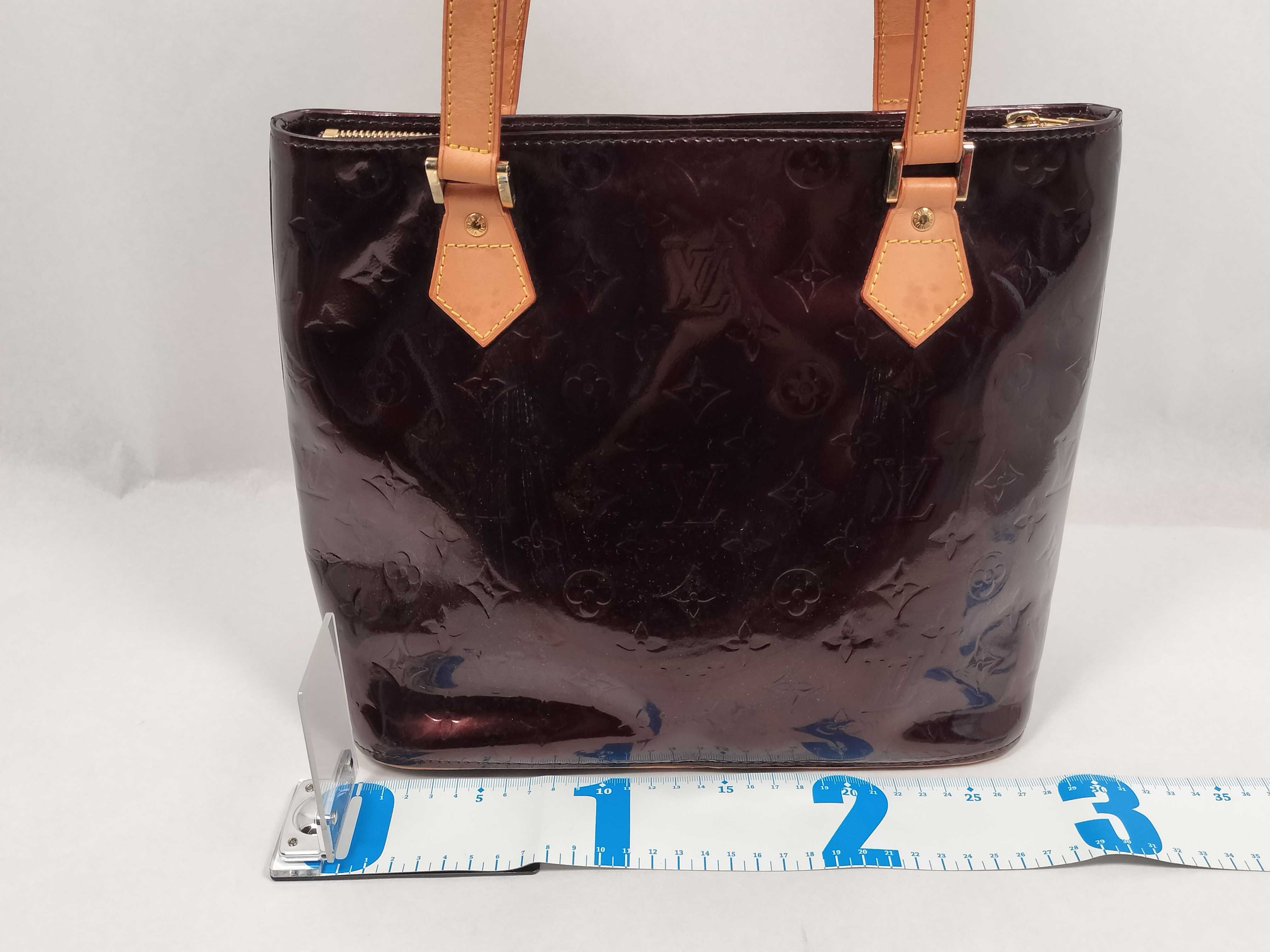 Vernis Louis Vuitton Brown Monogram Vernis Houston Tote Bag M91093 Tote Bag — view 2