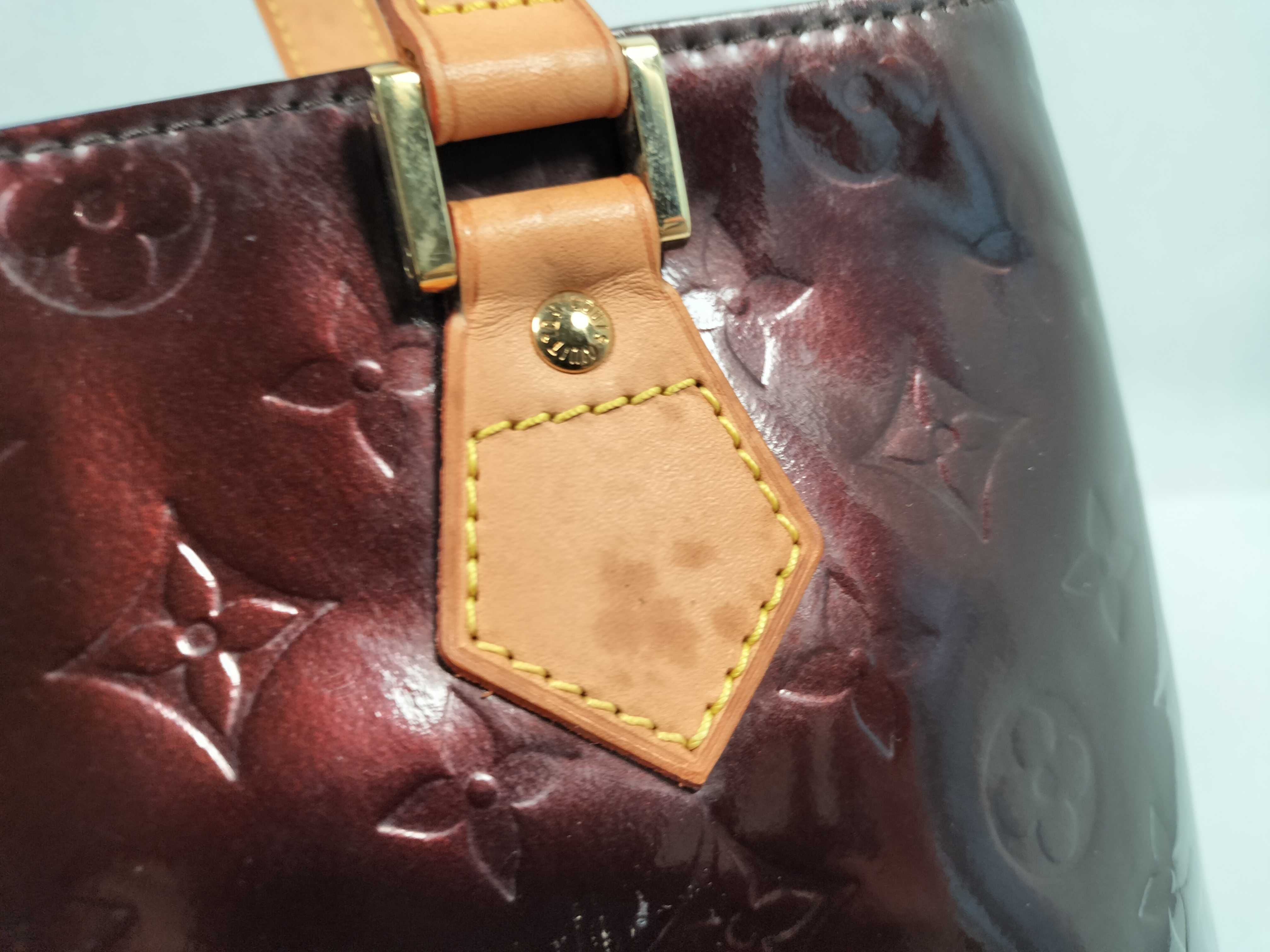 Vernis Louis Vuitton Brown Monogram Vernis Houston Tote Bag M91093 Tote Bag — view 15
