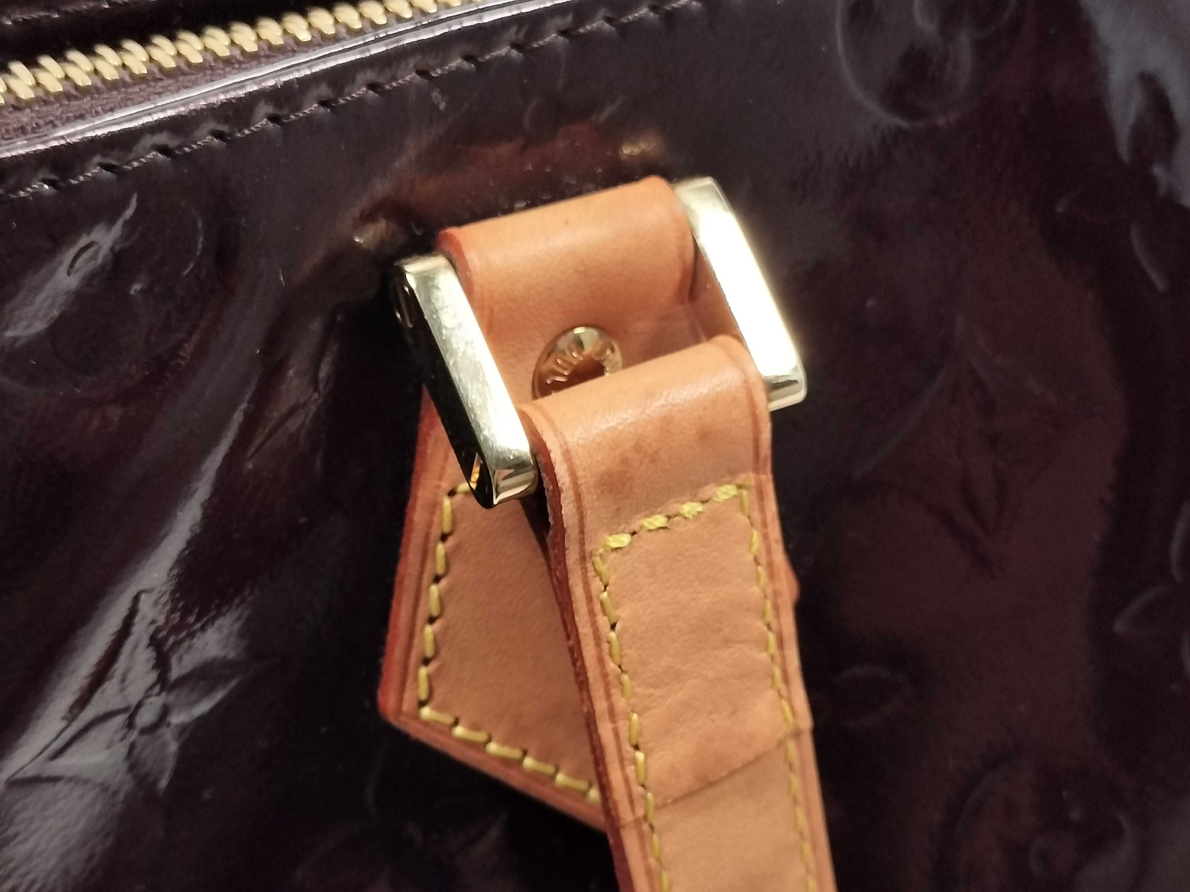 Vernis Louis Vuitton Brown Monogram Vernis Houston Tote Bag M91093 Tote Bag — view 5
