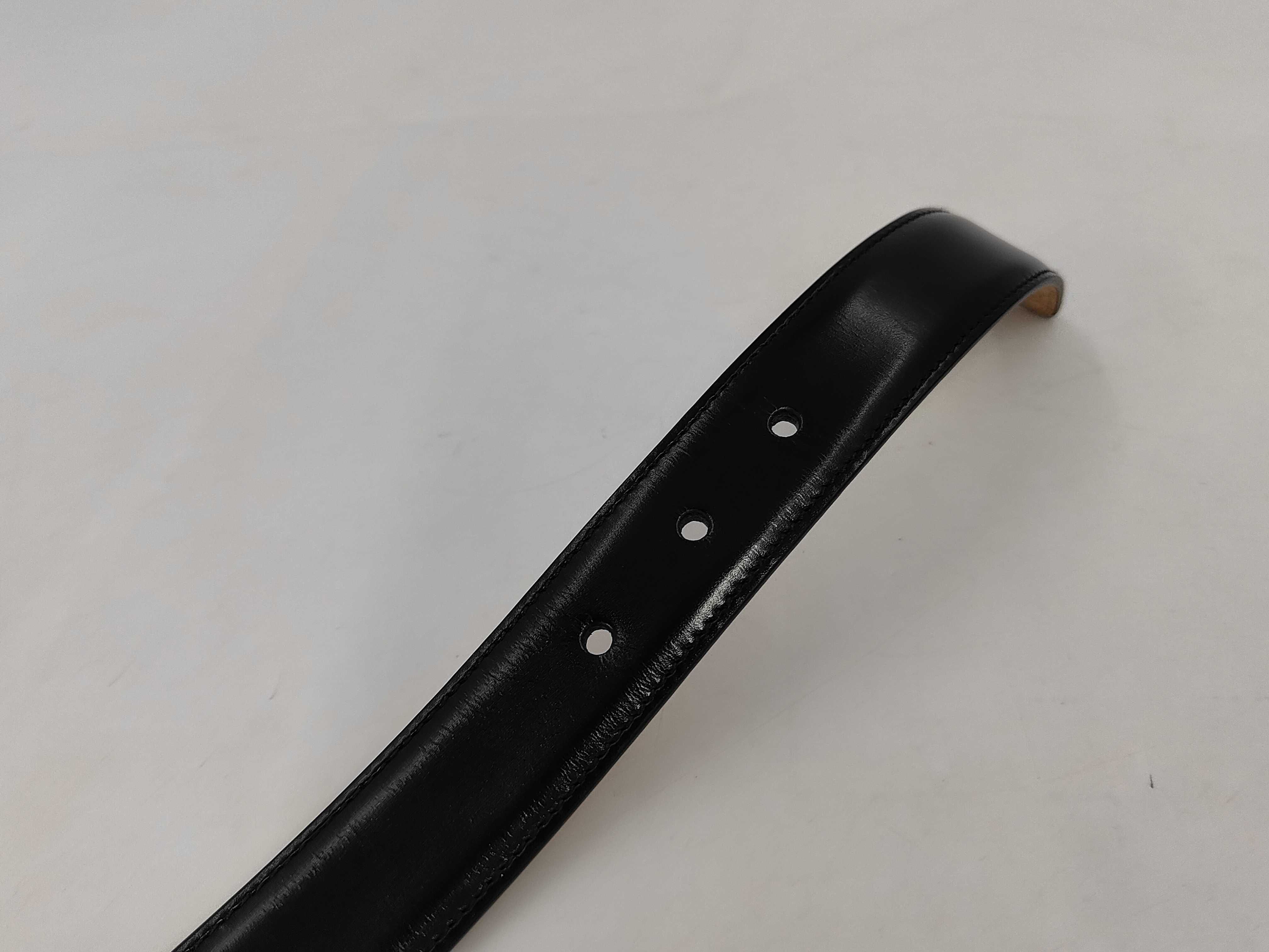 GG Gucci Belt Leather Black 201766・1766 Belt — view 5