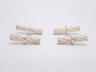 SV925 / 17.7g Rope motif cufflinks
