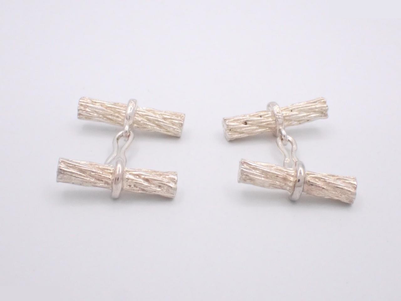 SV925 / 17.7g Rope motif cufflinks — view 2