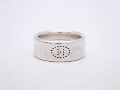 Ruban Ring, 925 Sterling Silver, 8.1g, Stamped #52