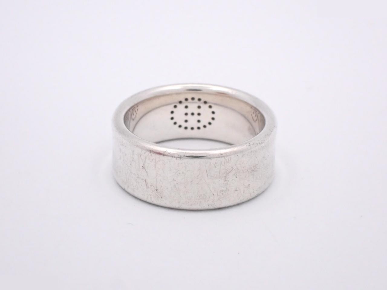 Ruban Ring, 925 Sterling Silver, 8.1g, Stamped #52 — view 2