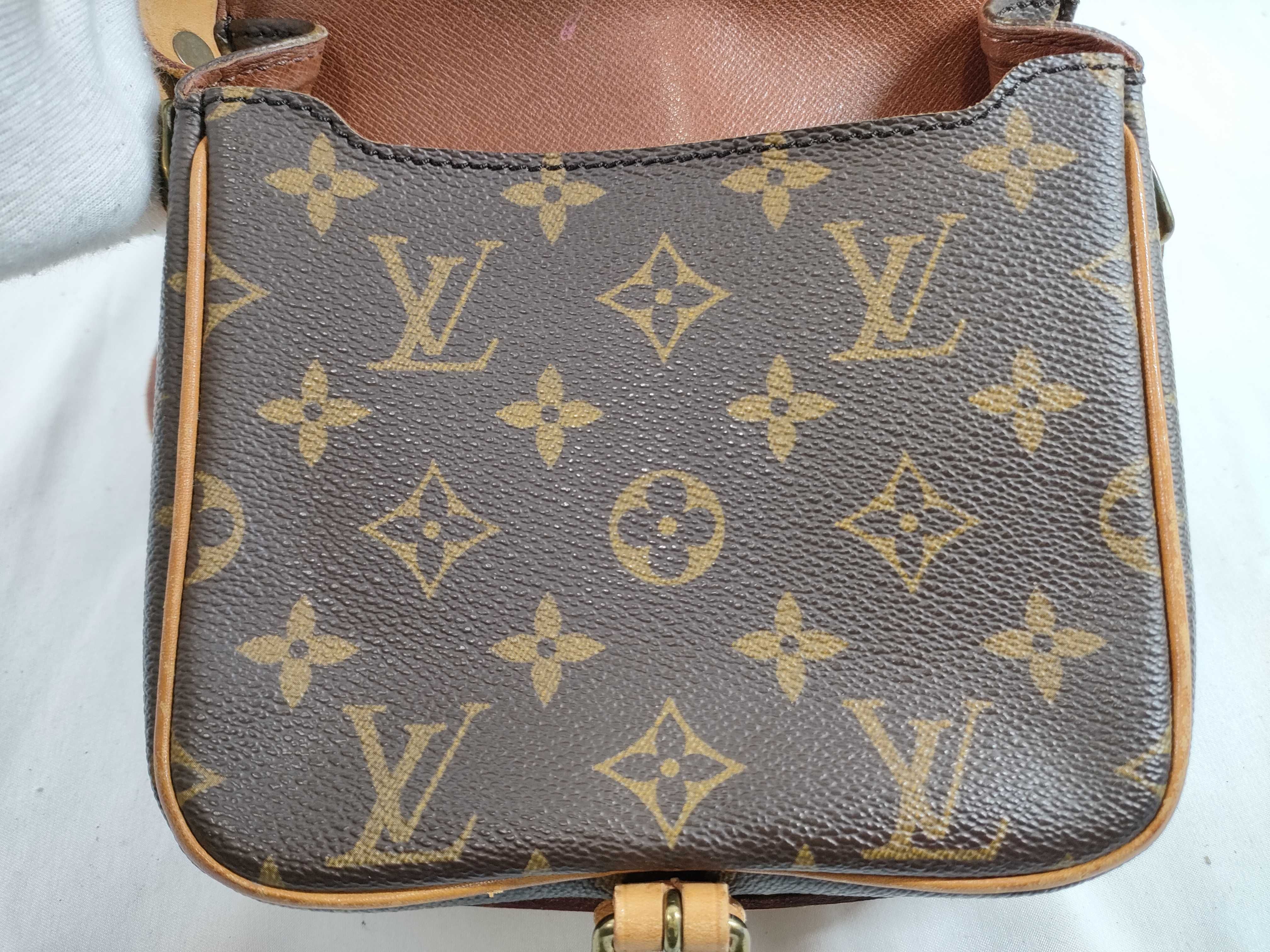 Monogram Mini Cartouchiere Shoulder Bag — view 12