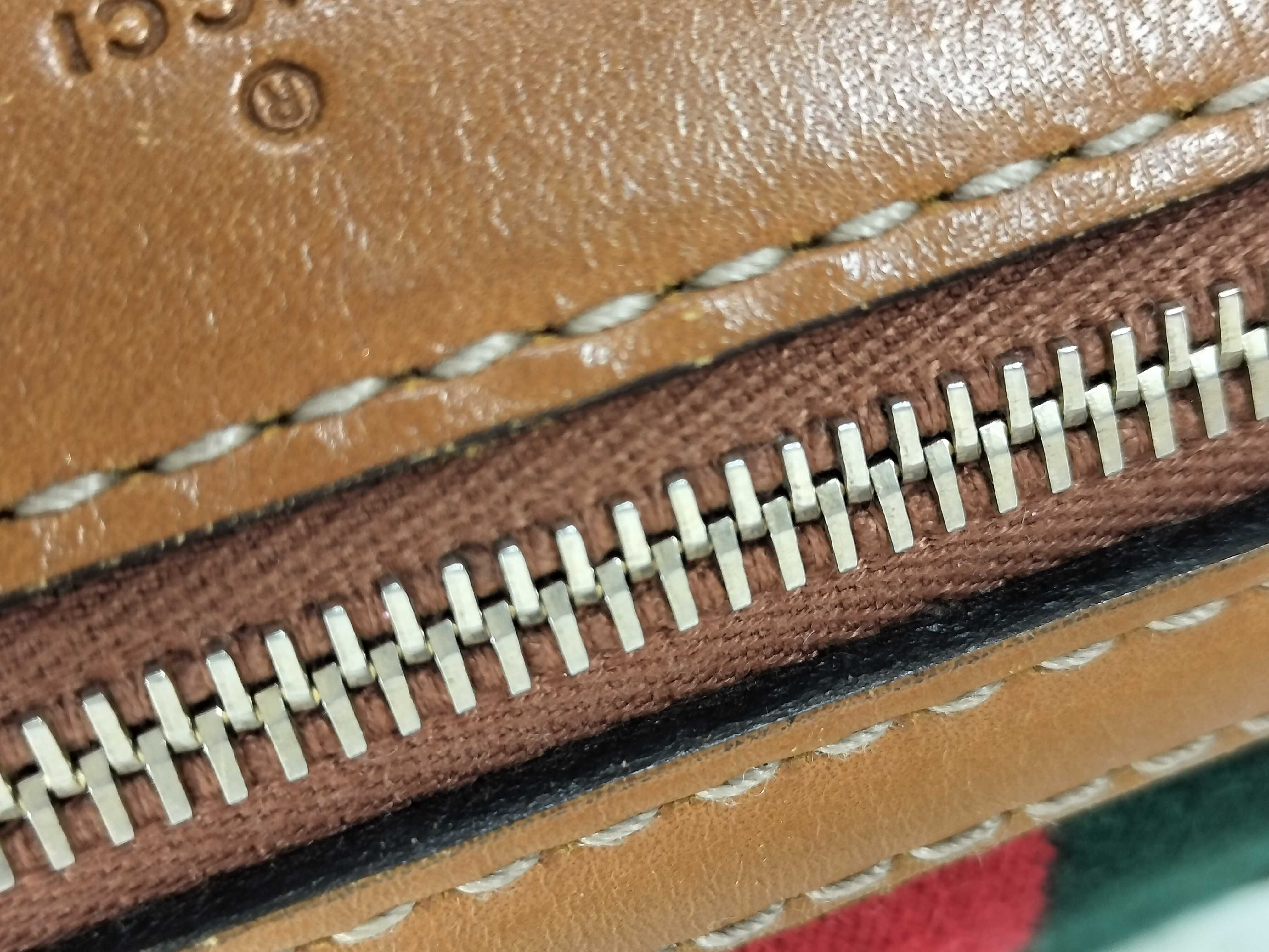 GG Canvas PH- GG Canvas x Leather 2-Way Handbag Brown — view 6