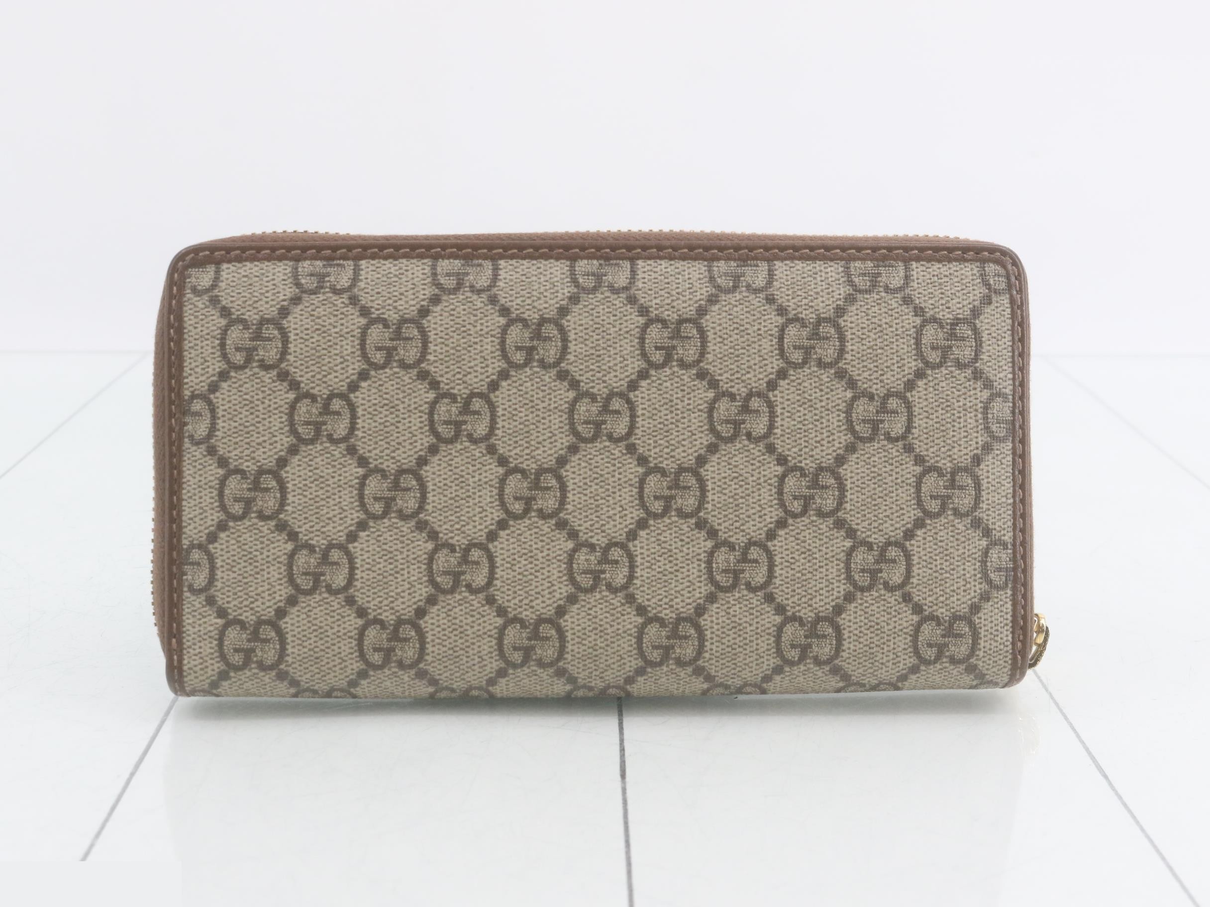 Wallet, GG Supreme, Horsebit, 1955, PVC coated — view 2