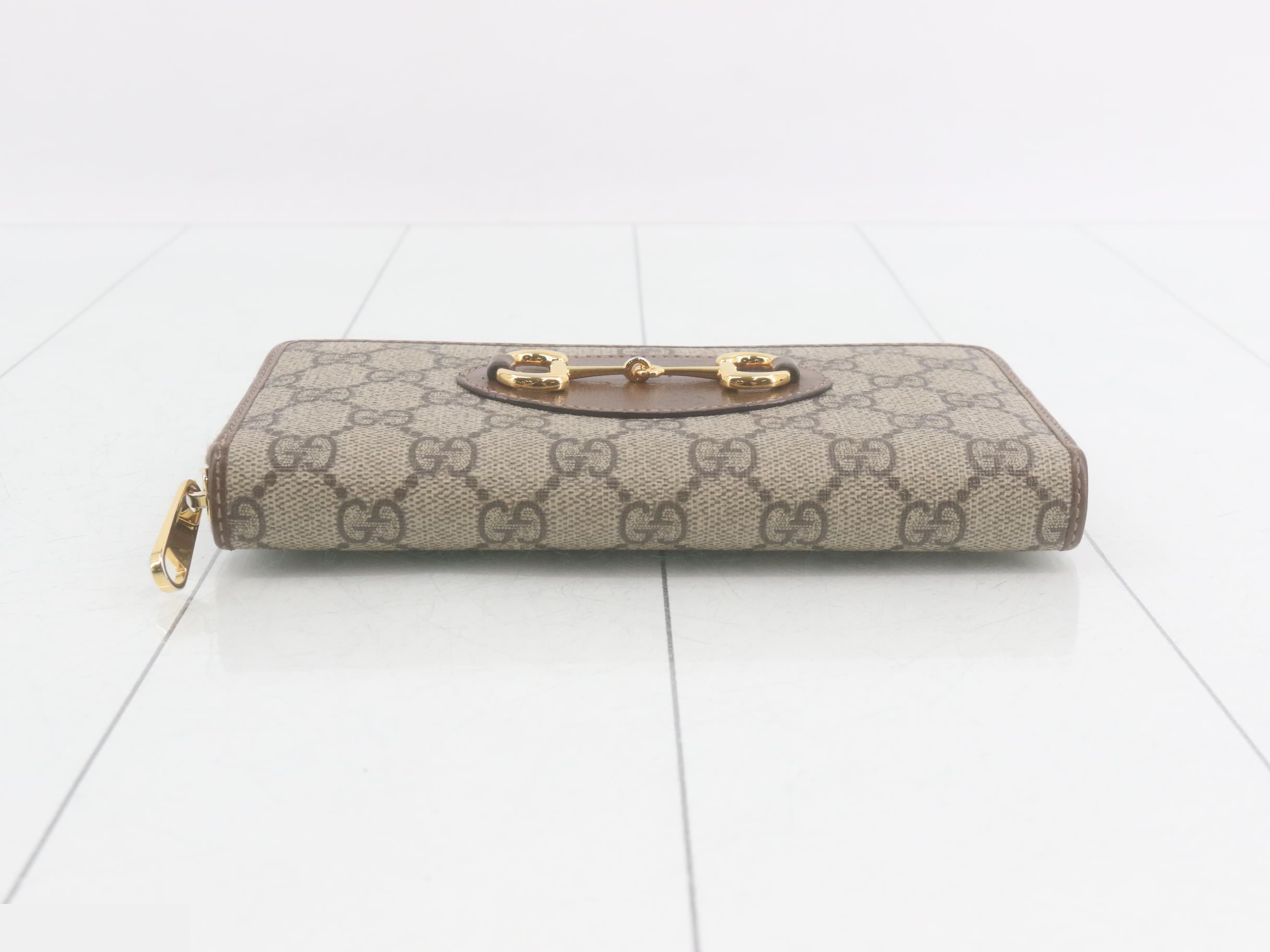 Wallet, GG Supreme, Horsebit, 1955, PVC coated — view 3