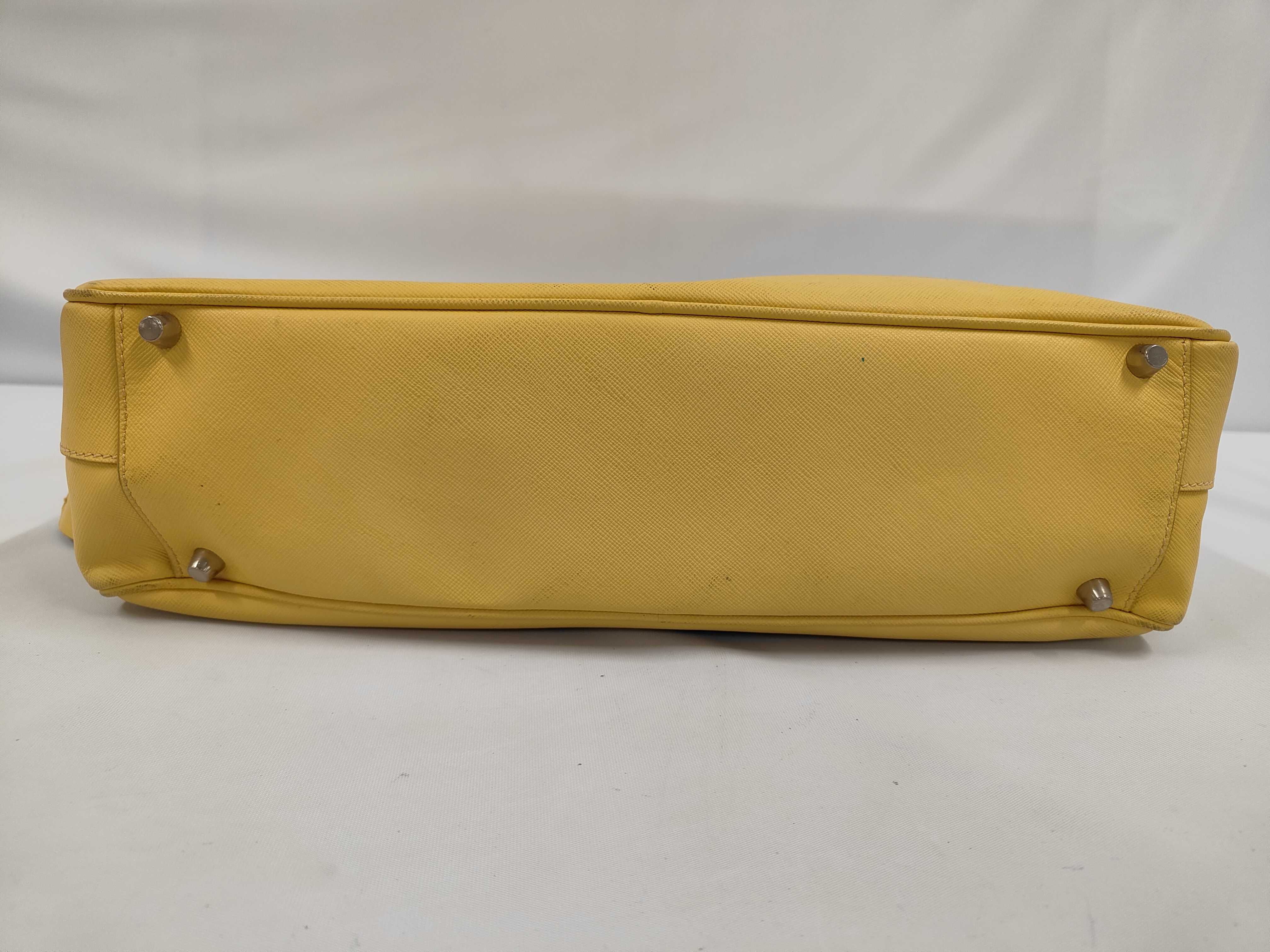 Saffiano Handbag Boston Triangle Logo Handbag — view 3