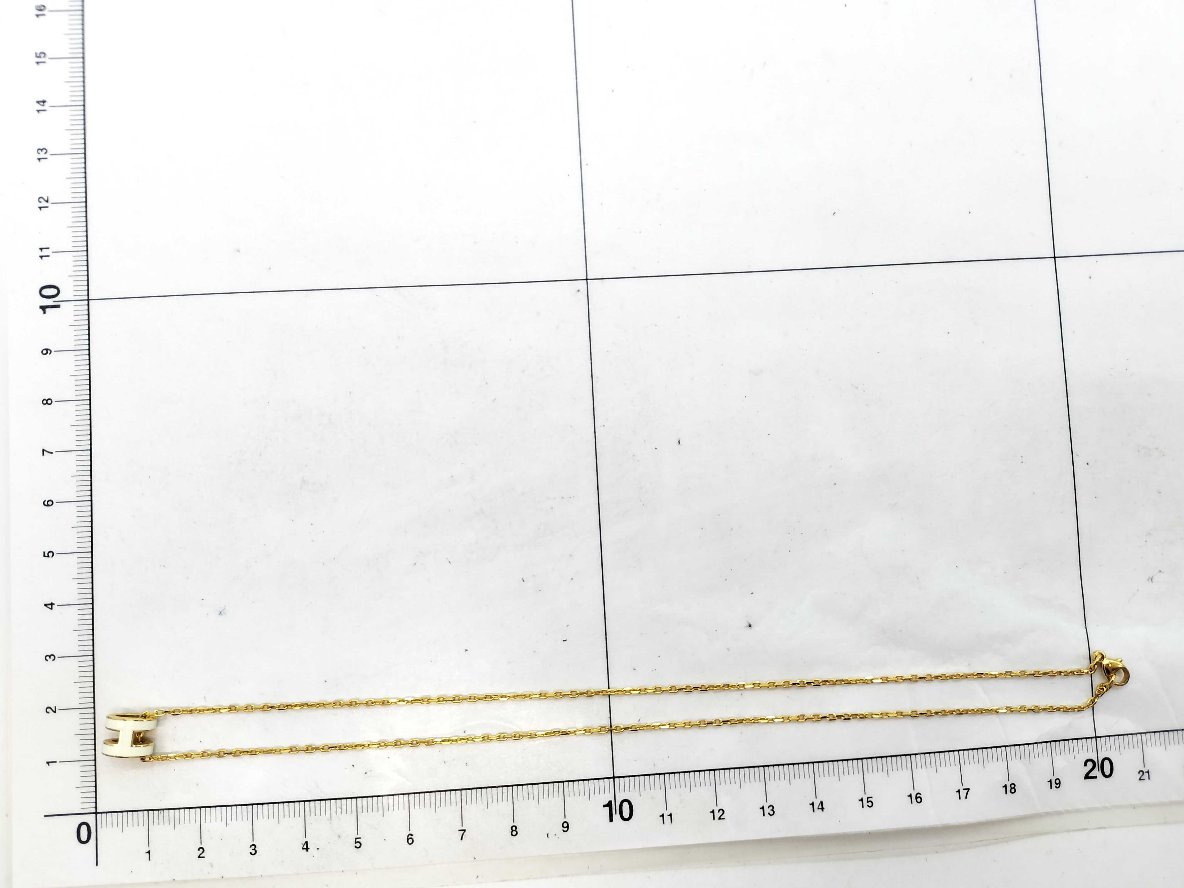 Mini Pop H Necklace — view 6