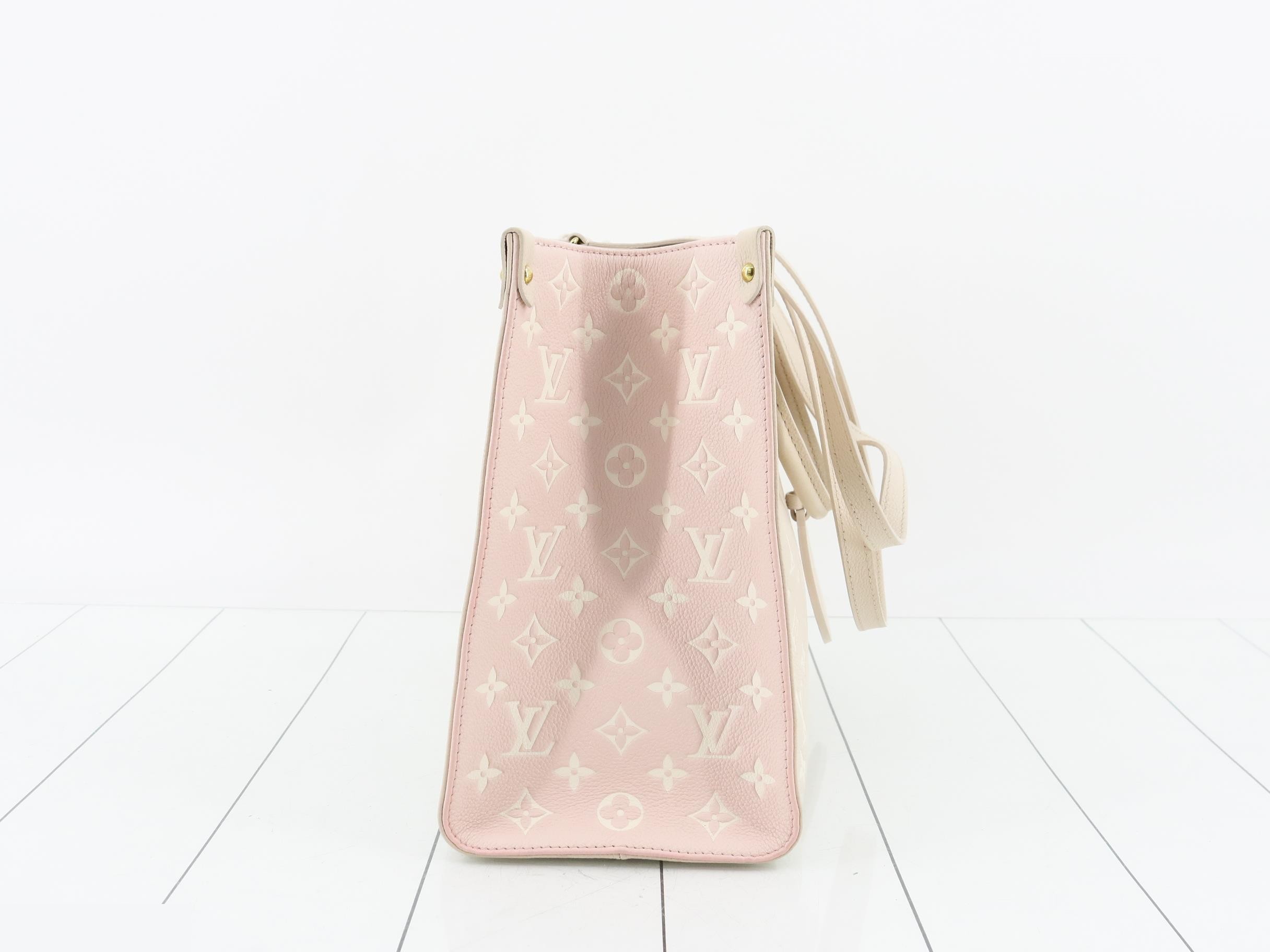 Monogram Empreinte OnTheGo MM Rose Beige 2-Way Tote Bag — view 4