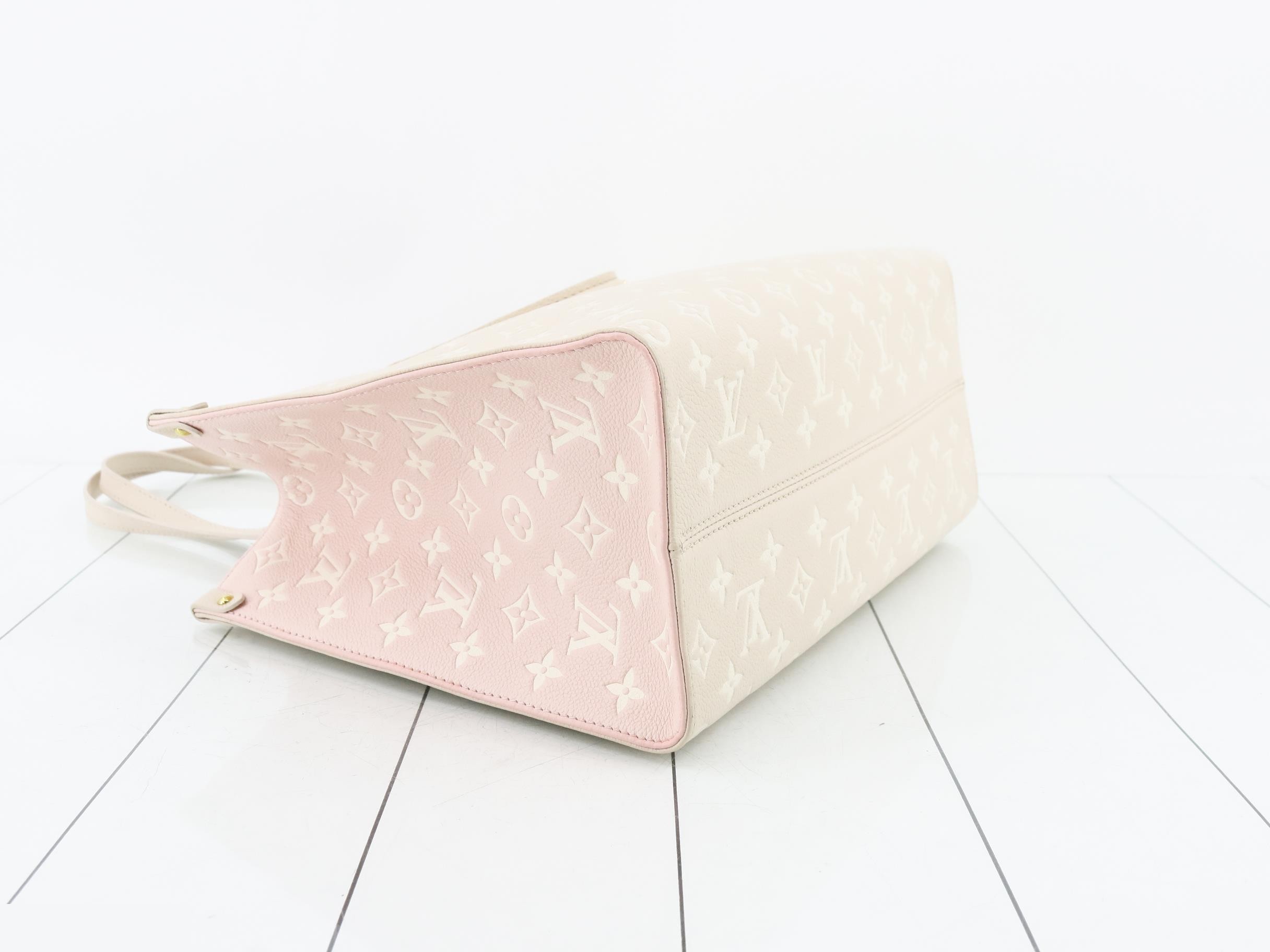 Monogram Empreinte OnTheGo MM Rose Beige 2-Way Tote Bag — view 5