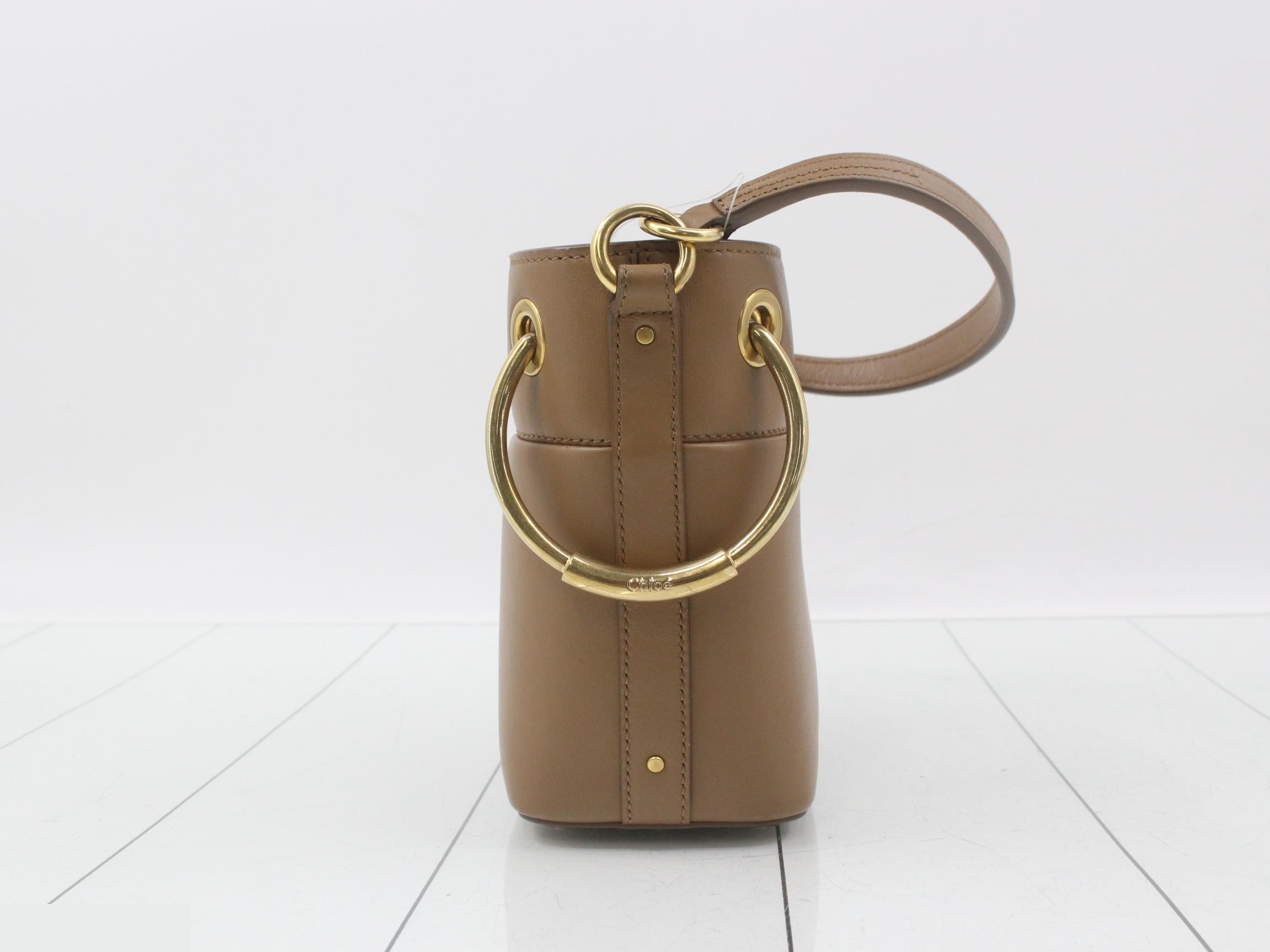 Roy Mini Bucket Bag Shoulder Bag Brown — view 3