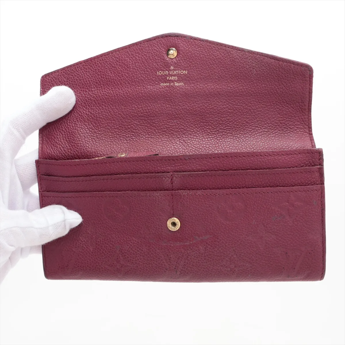 Empreinte Portefeuille Curieuse M60341 CA3114 Aurore Long Wallet — view 3