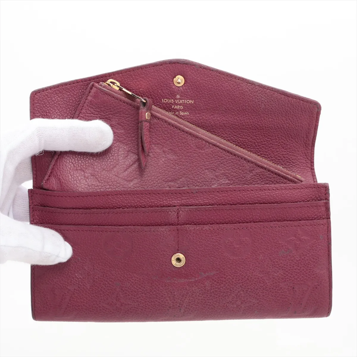 Empreinte Portefeuille Curieuse M60341 CA3114 Aurore Long Wallet — view 4