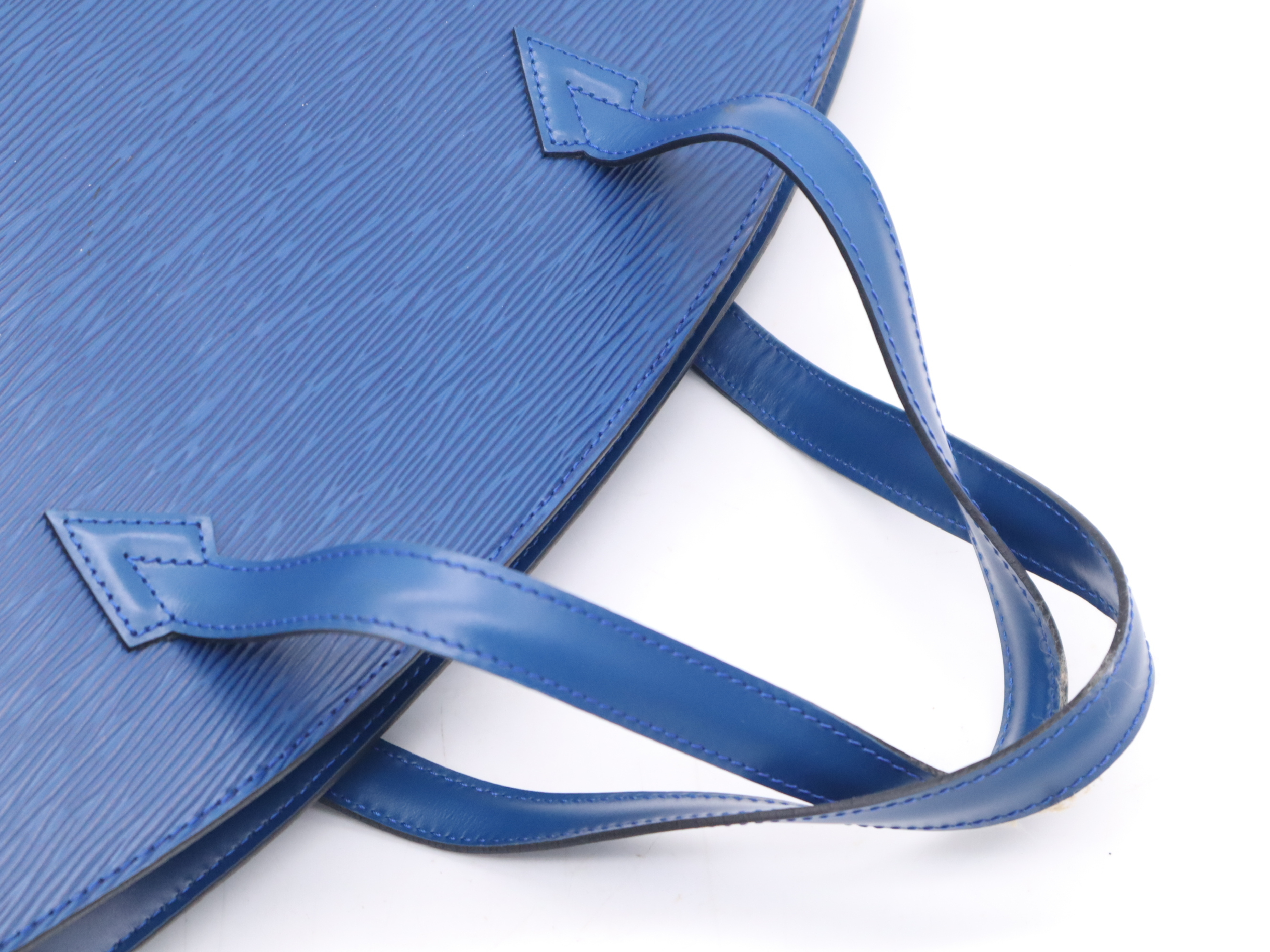 M52275 Epi Saint Jacques Toledo Blue Tote Bag — view 6