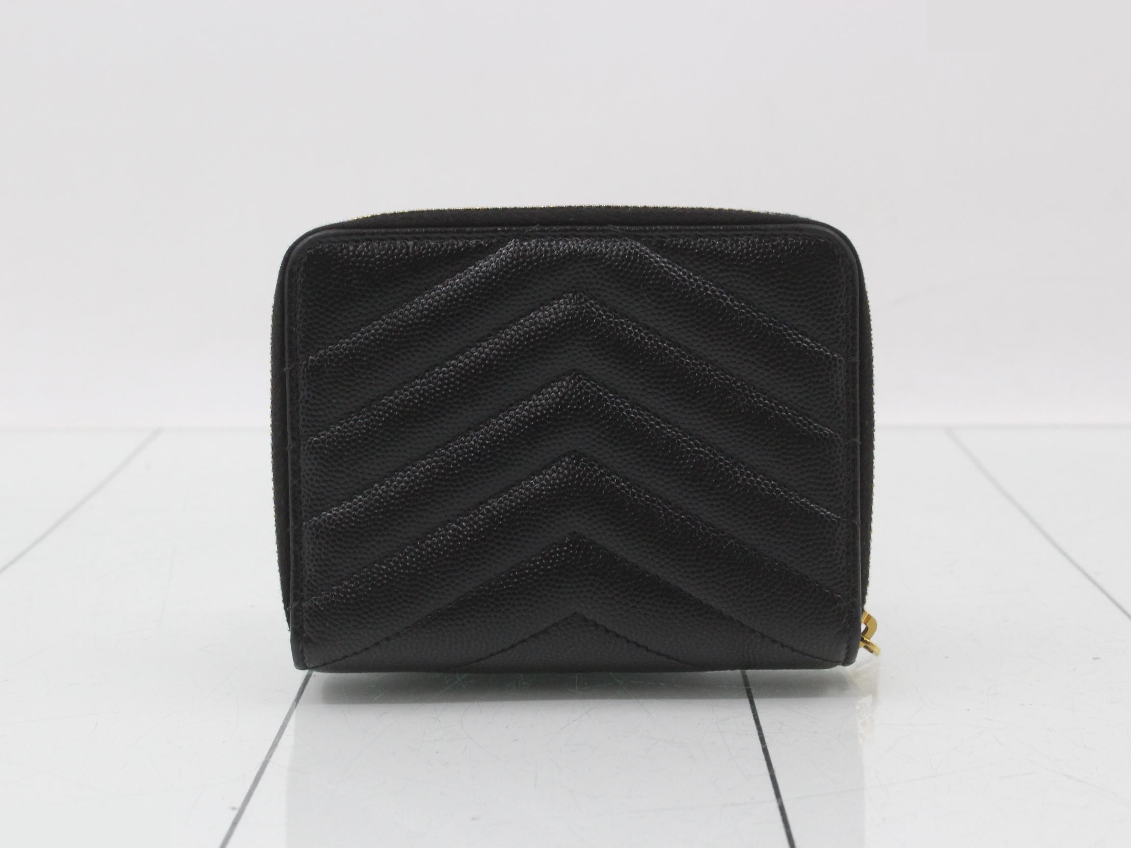 Cassandra V-stitch bi-fold wallet — view 2