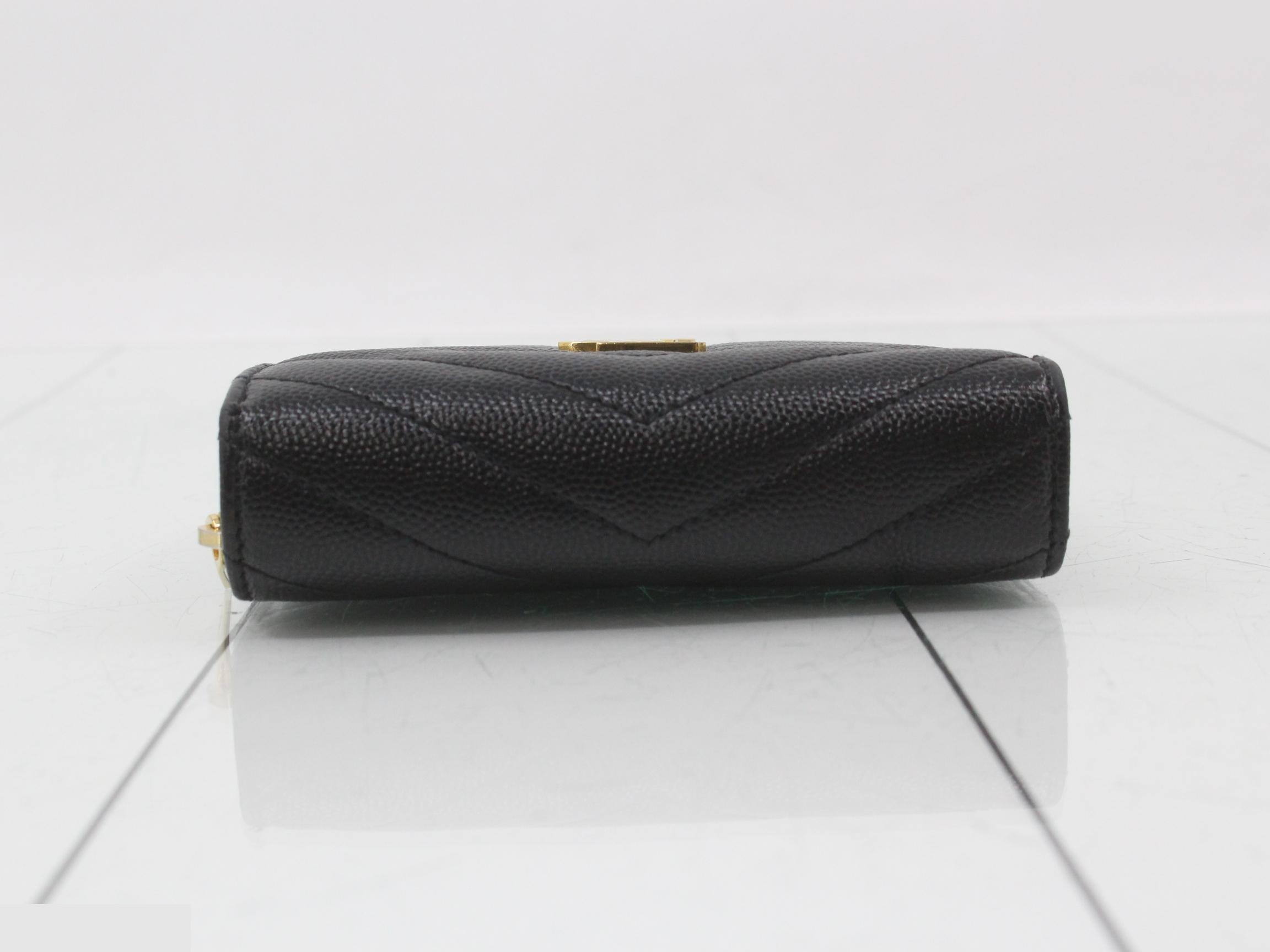 Cassandra V-stitch bi-fold wallet — view 3