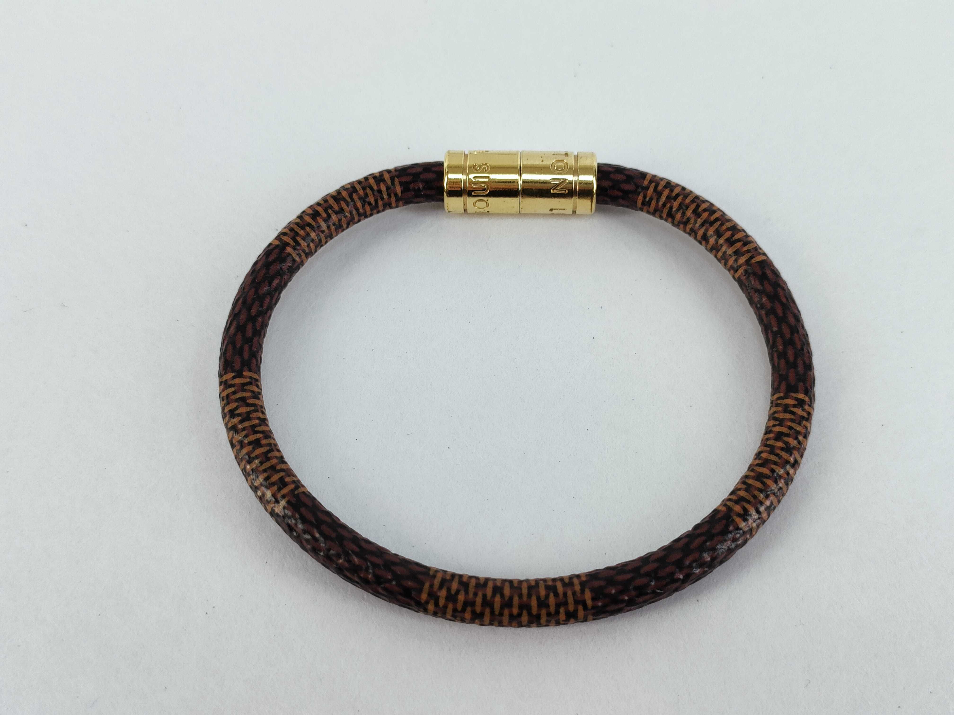 Damier Vuitton bangle bracelet bangle — view 2
