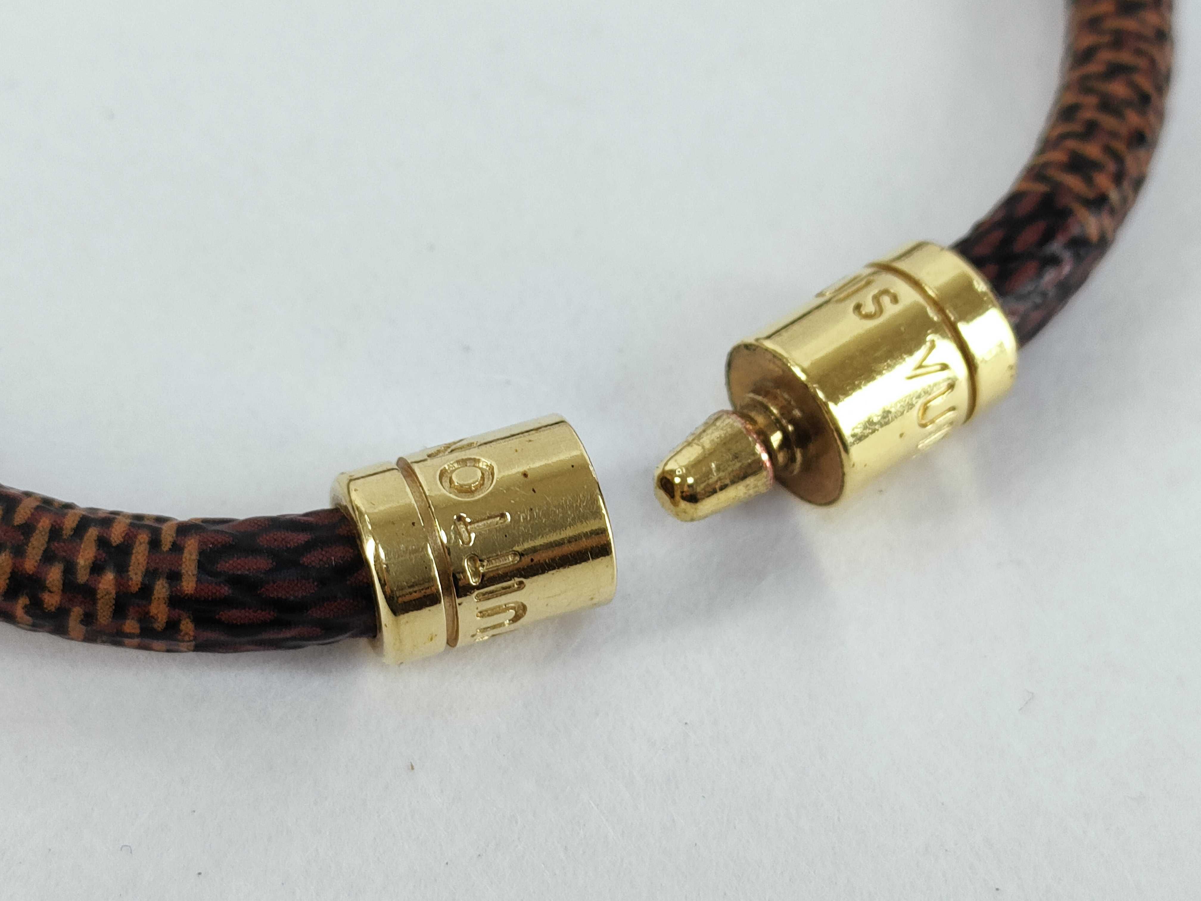 Damier Vuitton bangle bracelet bangle — view 5