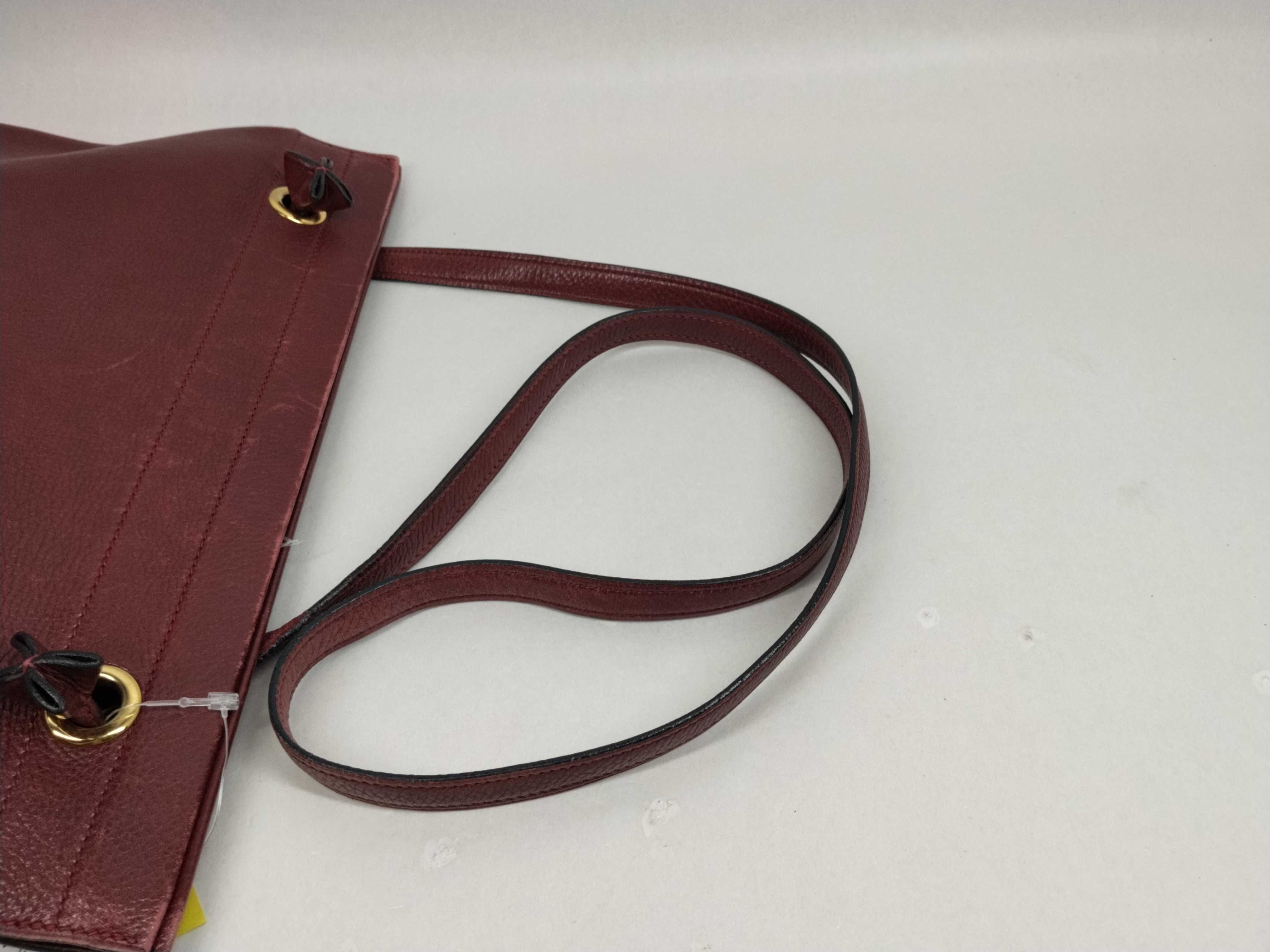 Aline Shoulder Bag with L Stamp — view 6