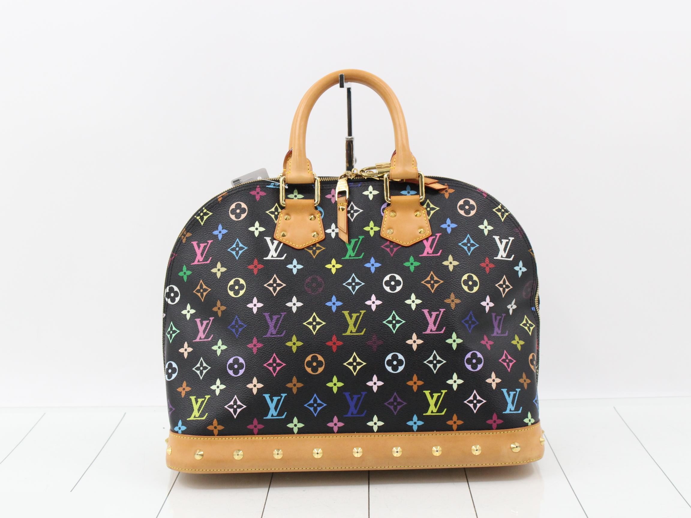 Alma Multicolor Monogram Handbag — view 2
