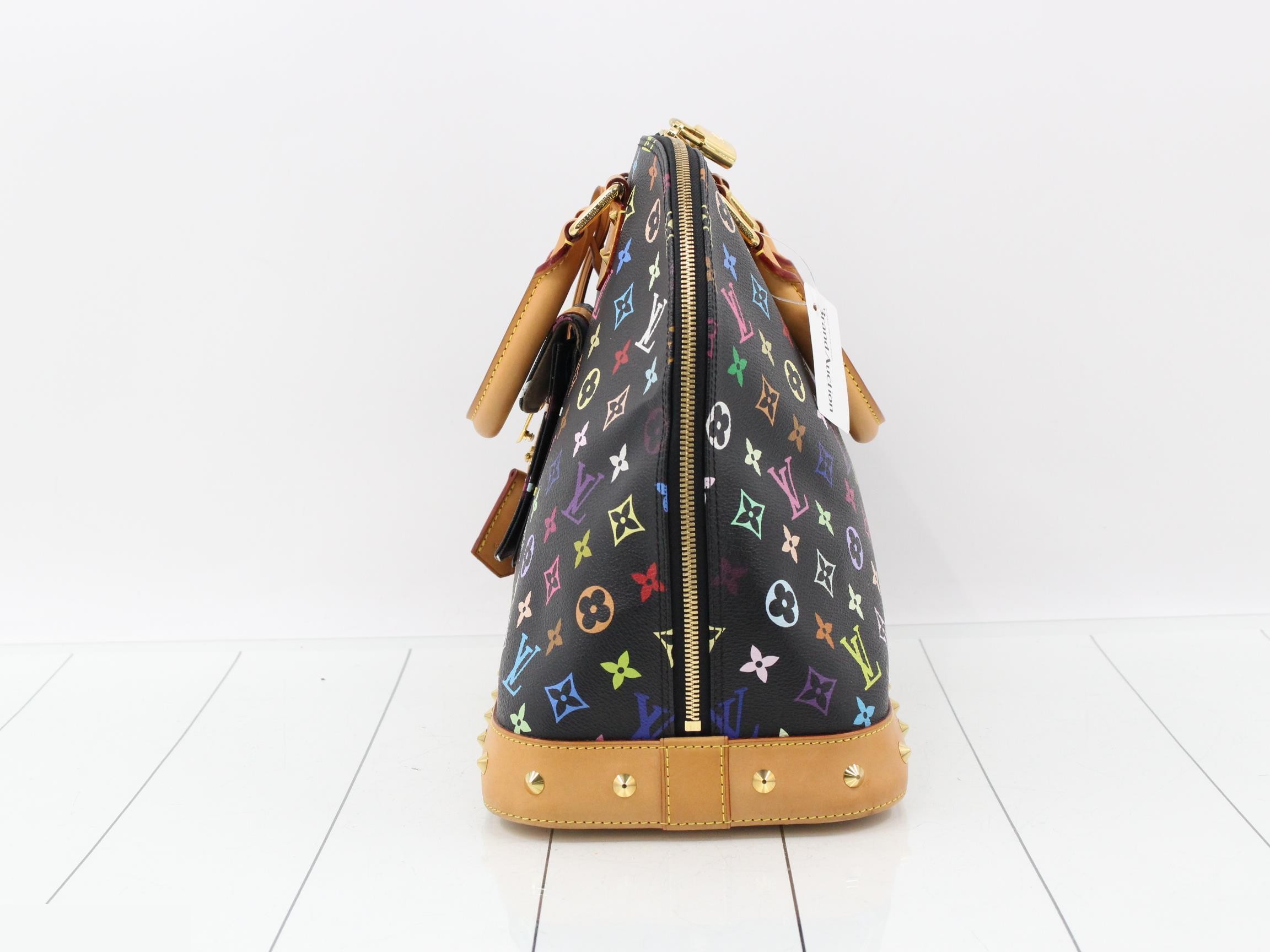 Alma Multicolor Monogram Handbag — view 3