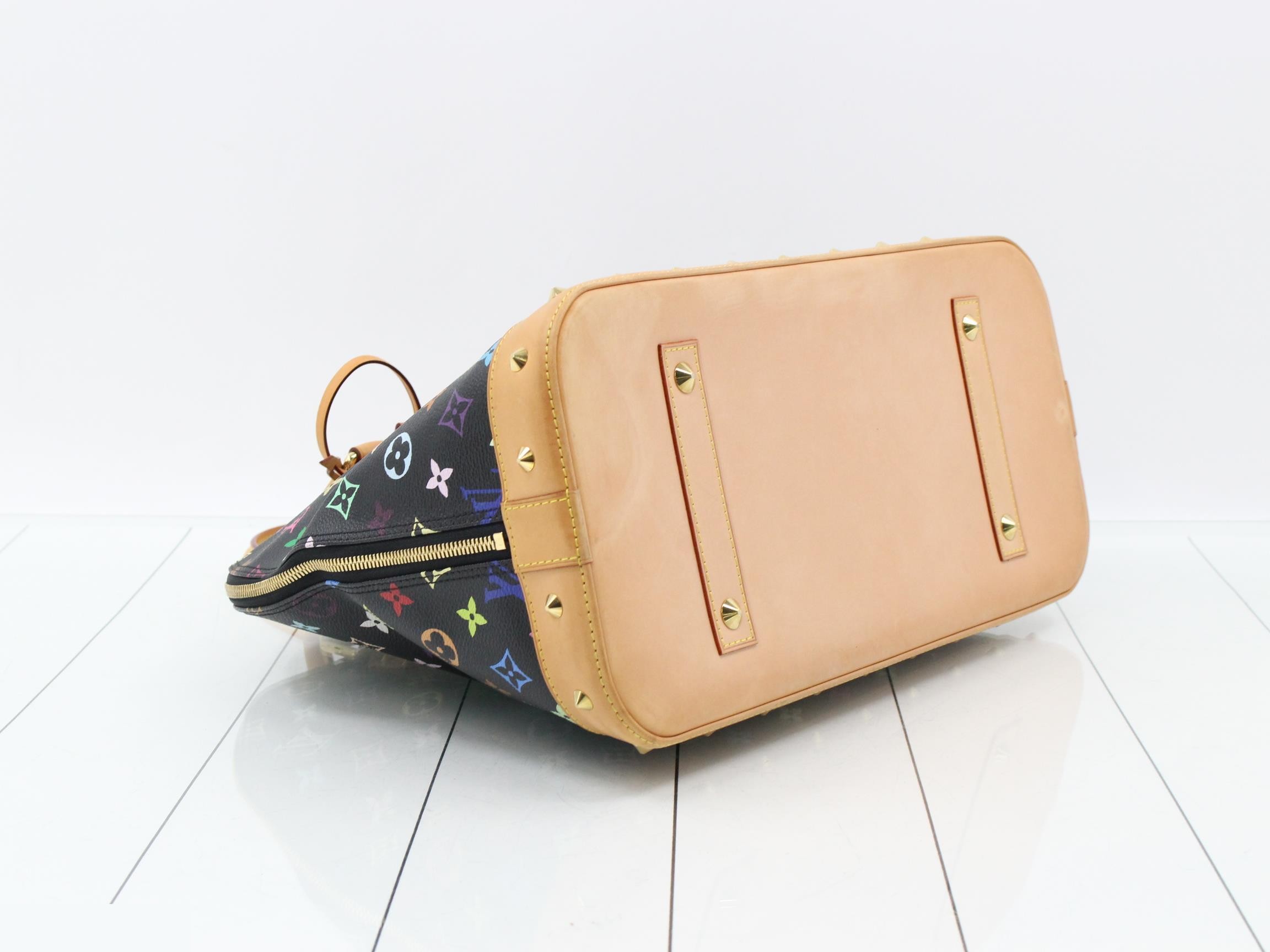 Alma Multicolor Monogram Handbag — view 5