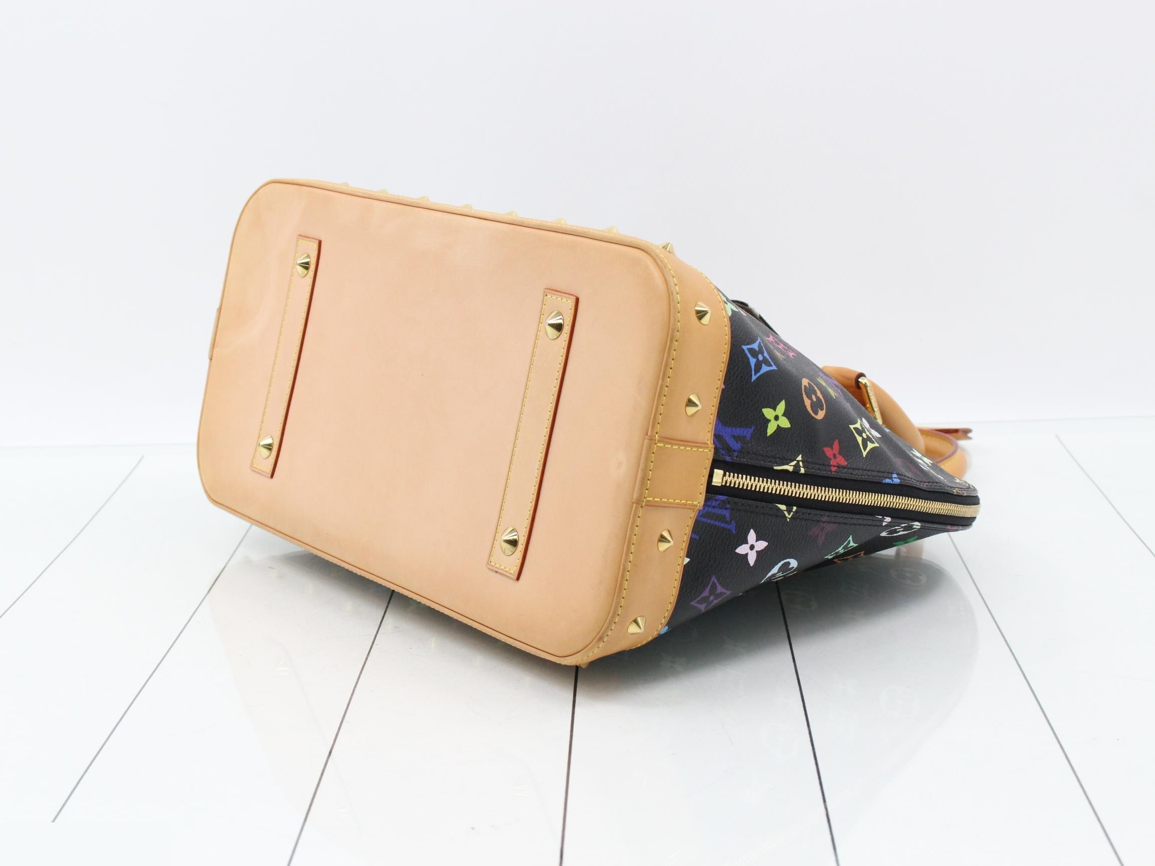 Alma Multicolor Monogram Handbag — view 6