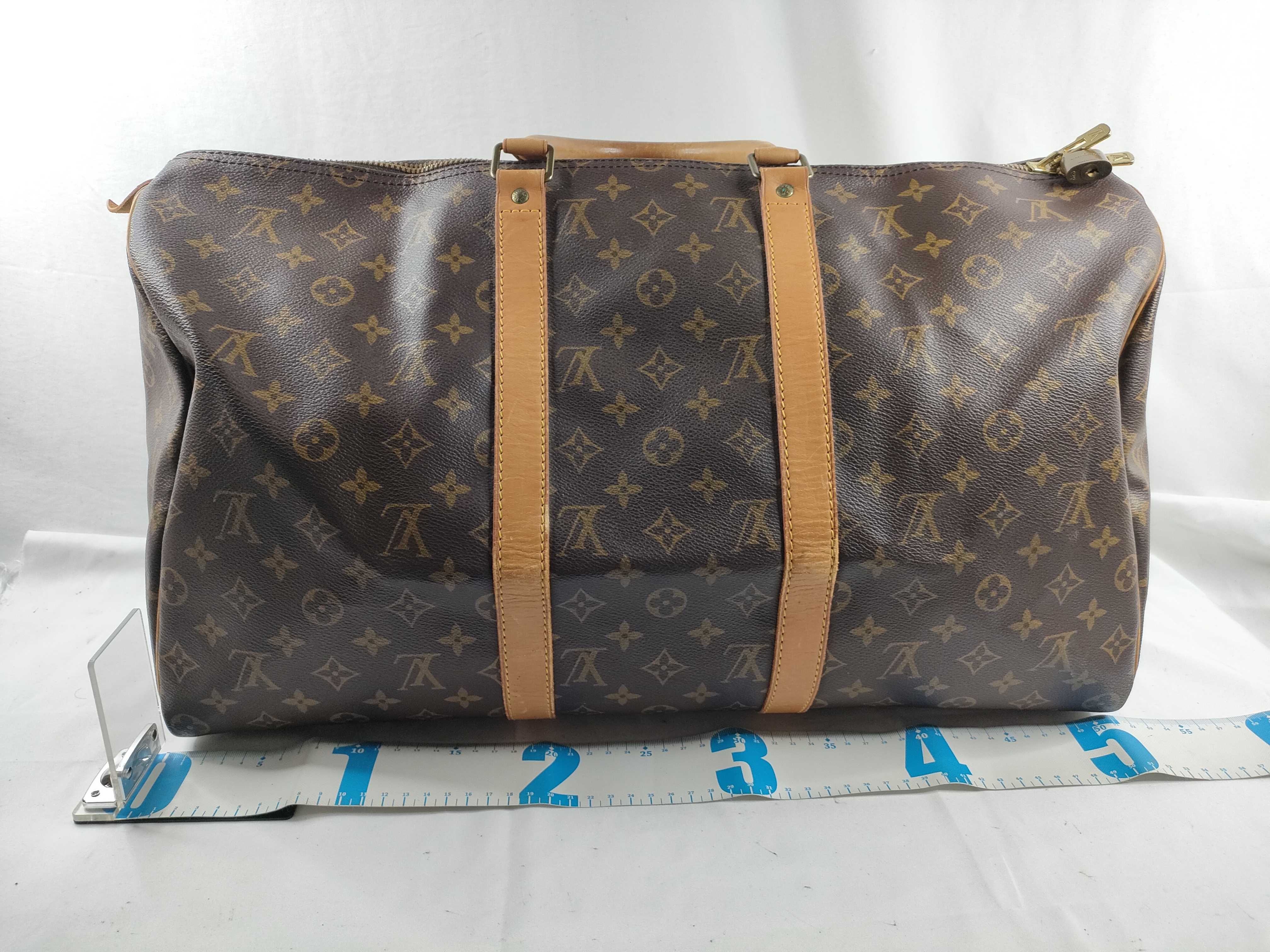 Monogram Keepall 50 M41426 SP1921 Brown Boston Bag — view 2