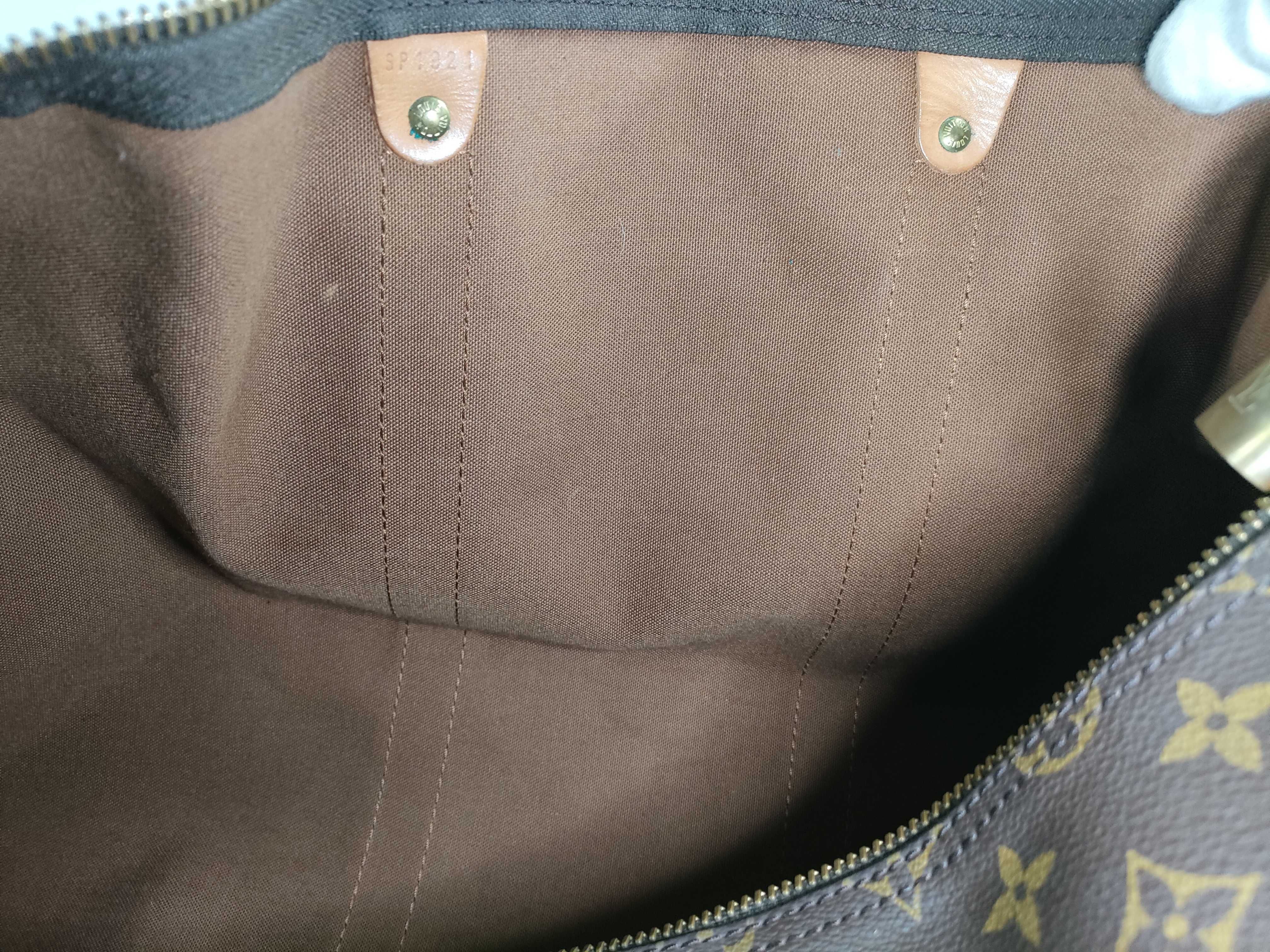 Monogram Keepall 50 M41426 SP1921 Brown Boston Bag — view 15