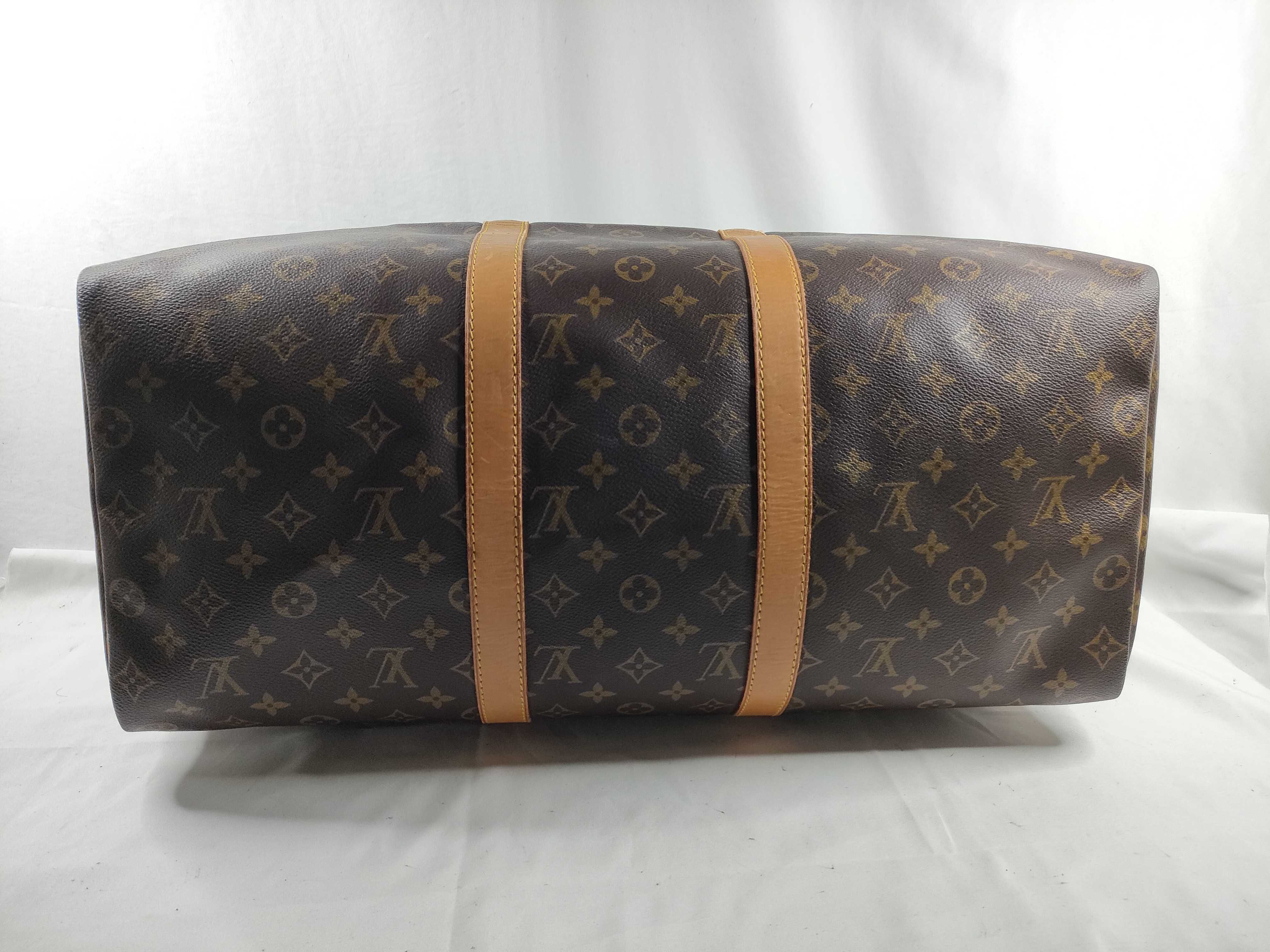 Monogram Keepall 50 M41426 SP1921 Brown Boston Bag — view 4