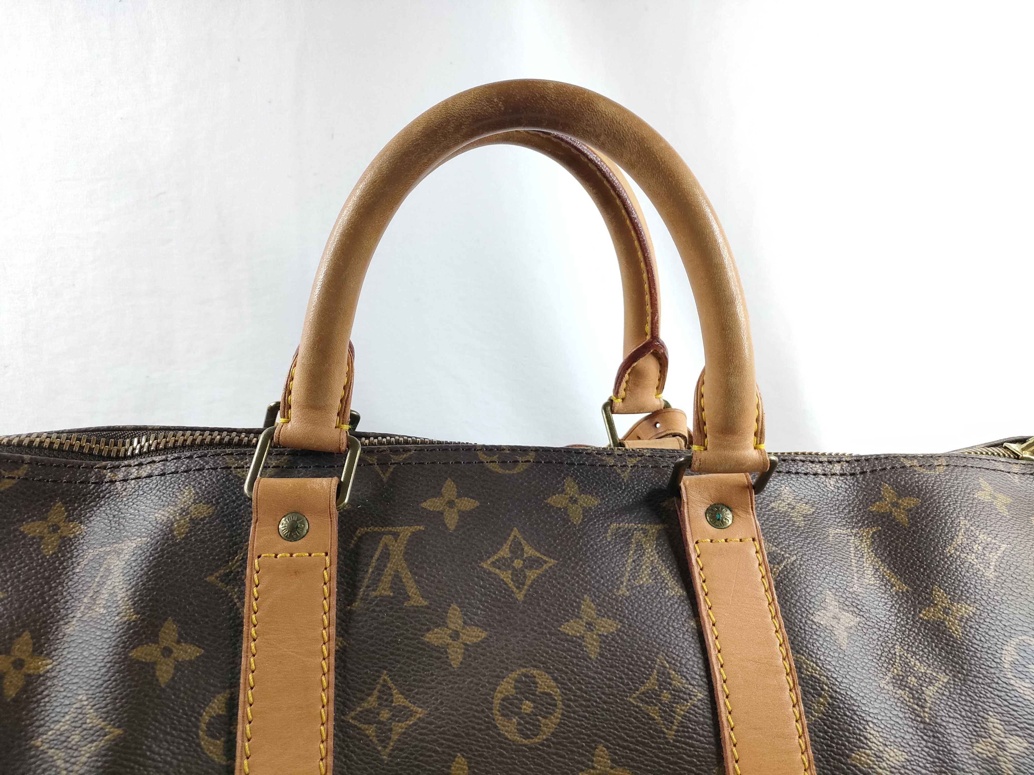 Monogram Keepall 50 M41426 SP1921 Brown Boston Bag — view 6