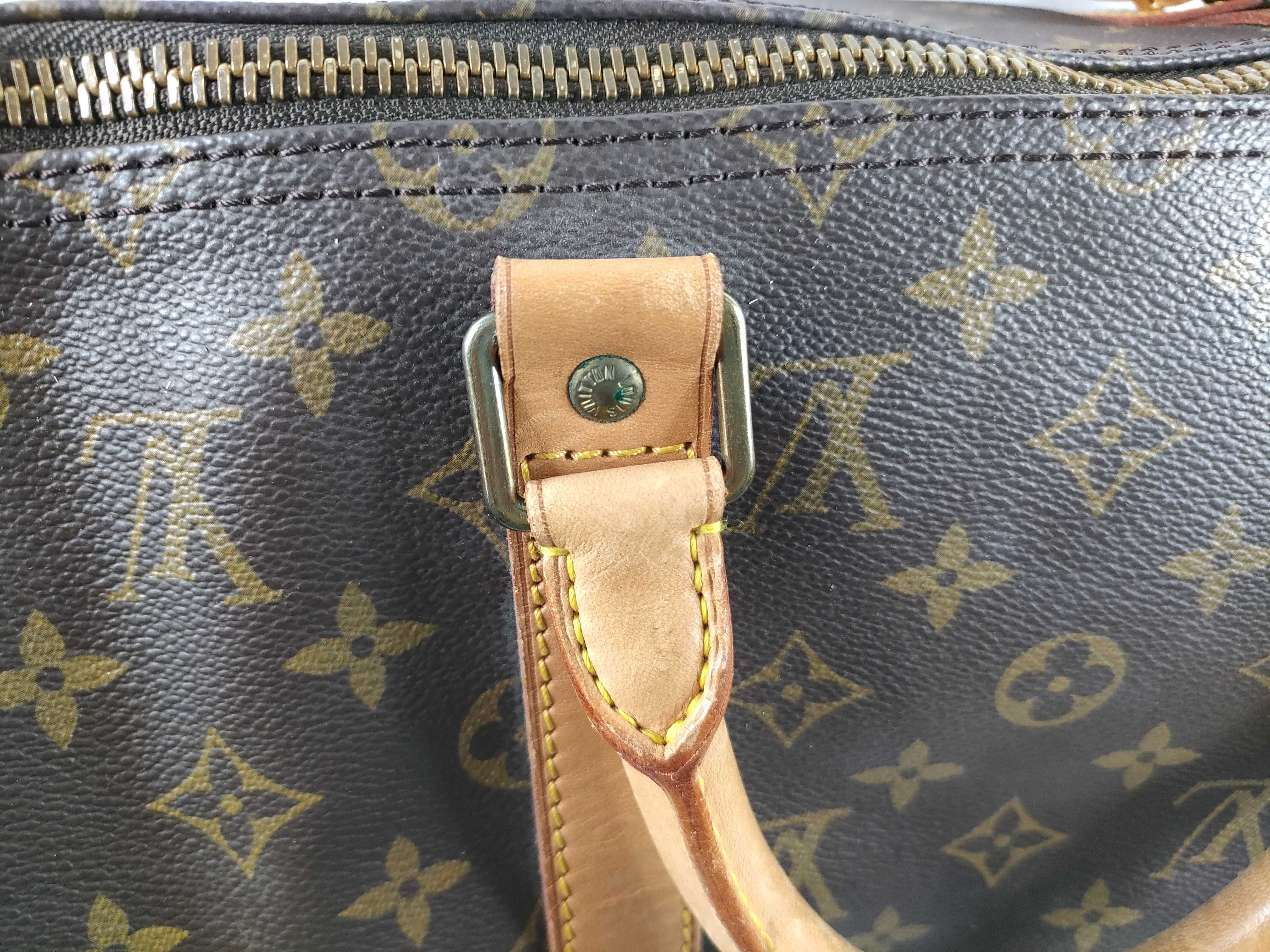 Monogram Keepall 50 M41426 SP1921 Brown Boston Bag — view 9
