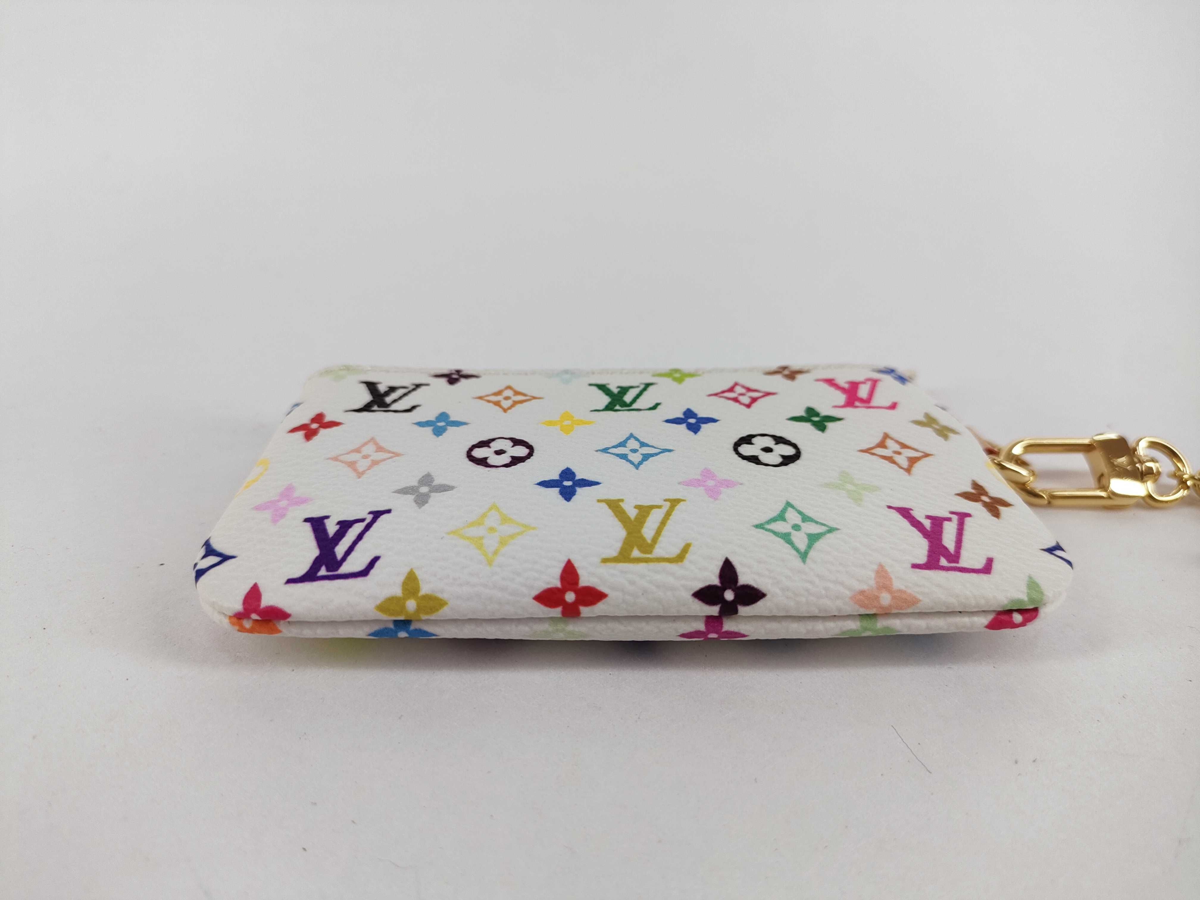 Monogram Multicolor Louis Vuitton White Silent Color Single Shoulder Bag — view 4
